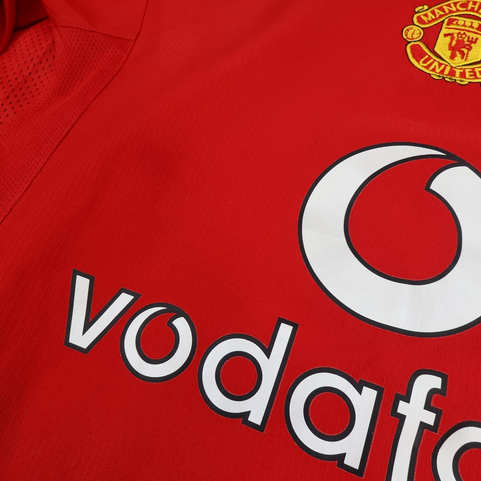 Manchester United Shirt Mens Large Red Home 2004 2006 Nike Ronaldo 7 Jersey photo 4