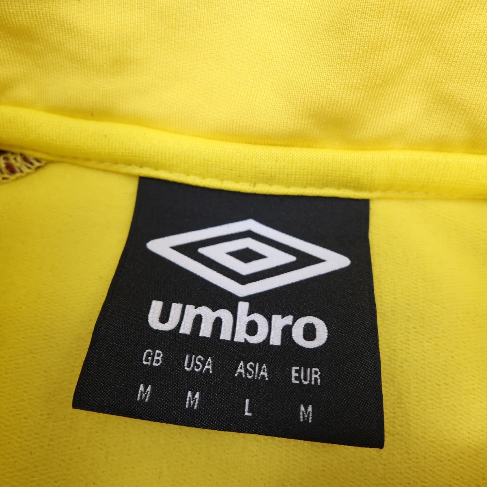 Burnley Football Jumper Medium Top 1/4 Zip Yellow Training 2020 2021 Pullover photo 7