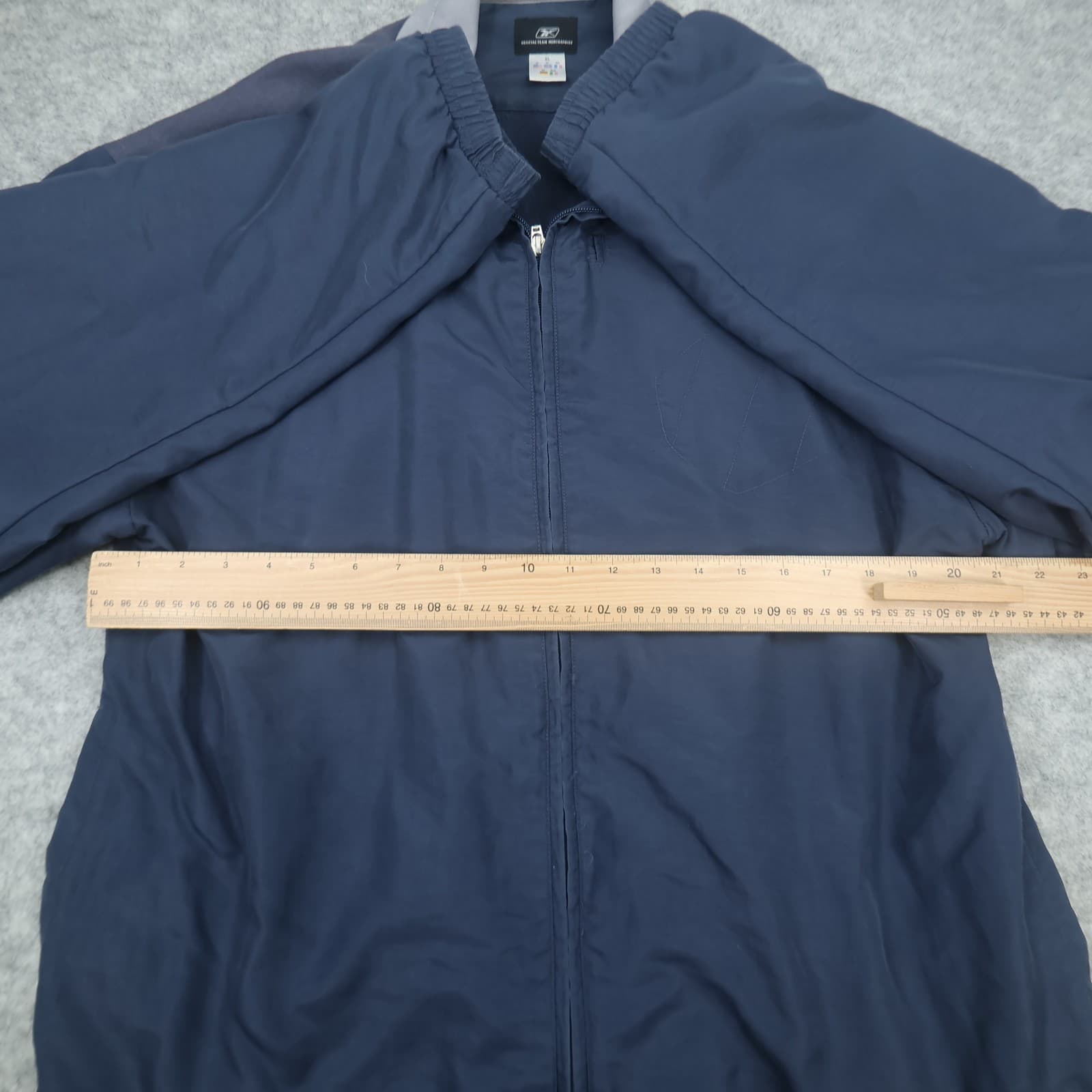 Vinatge West Ham United Jacket Extra Large Blue Navy Jacket Reebok 90s photo 7