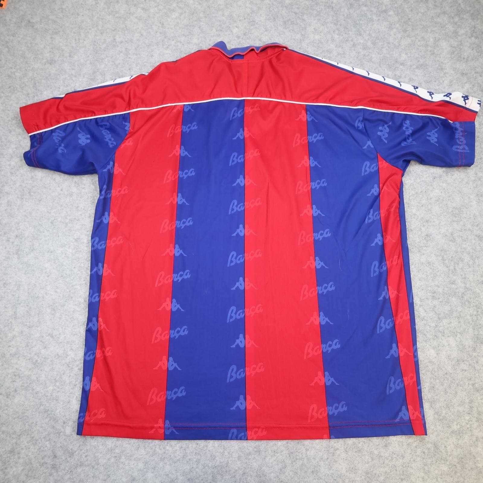 Vintage Barcelona Shirt Mens XL 1992 1995 Home Football Kappa 90s Soccer Jersey photo 2