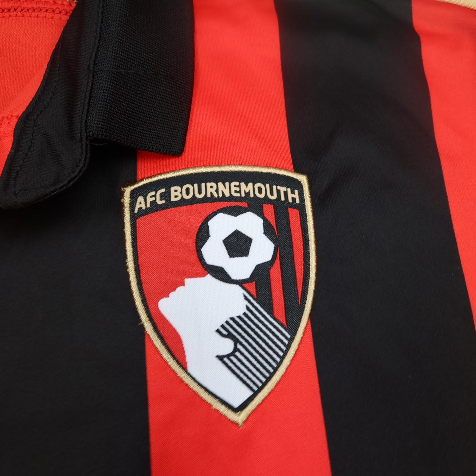 Bournemouth Shirt Mens 2XL Red Home 2015 2016 EPL Football JD Mansion Jersey photo 4