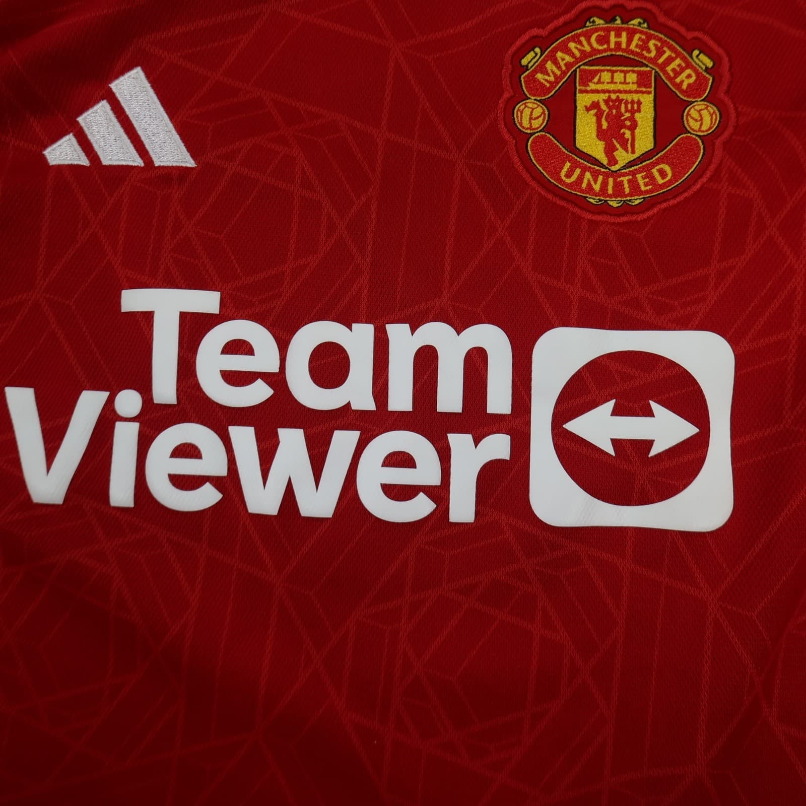 Manchester United Shirt 9-10 Years Red Home 2023 2024 Adidas Jersey Mount 7 Kids photo 8