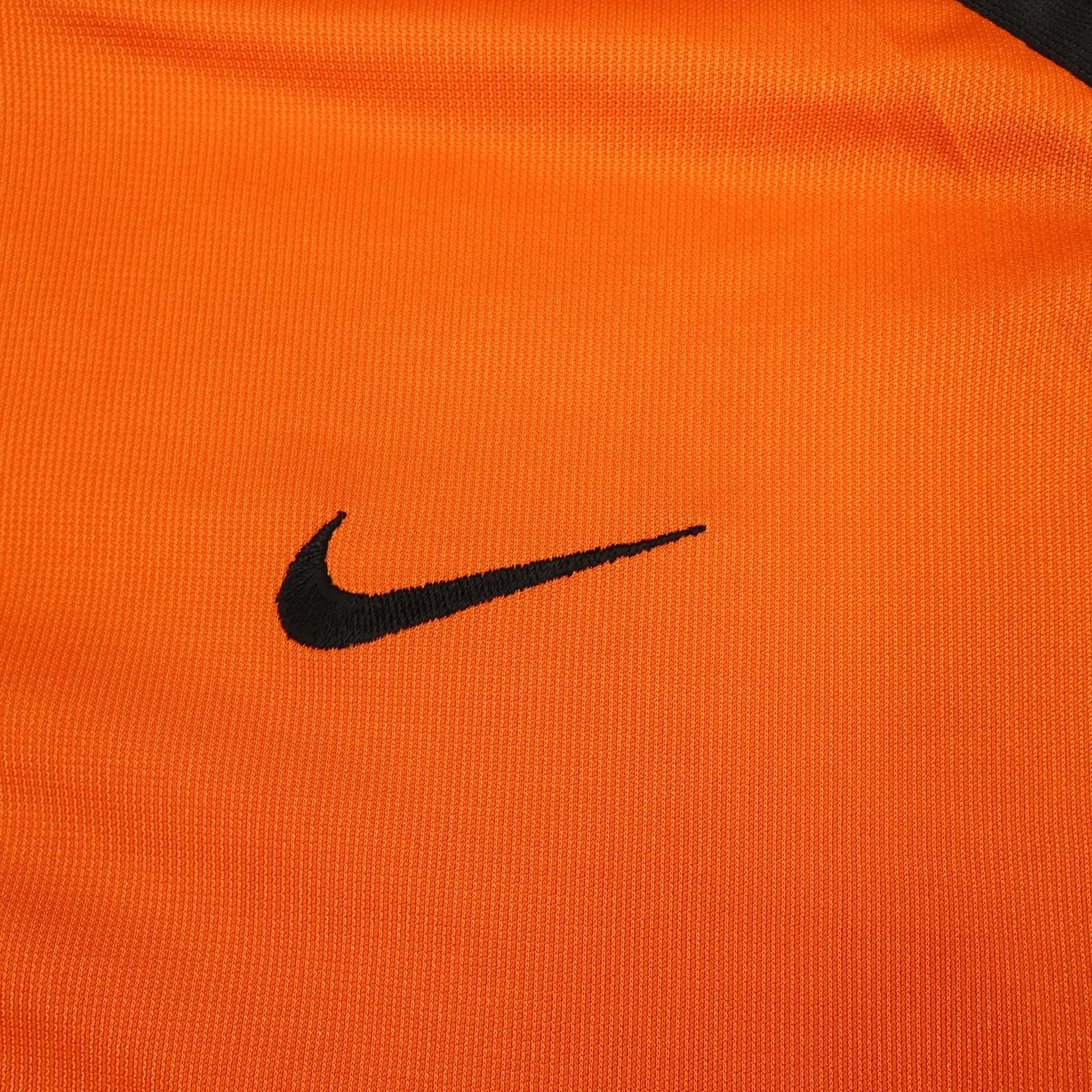 Vintage Netherlands KNVB Home Shirt Mens Large Orange 2000 2002 Nike Bergkamp 10 photo 7