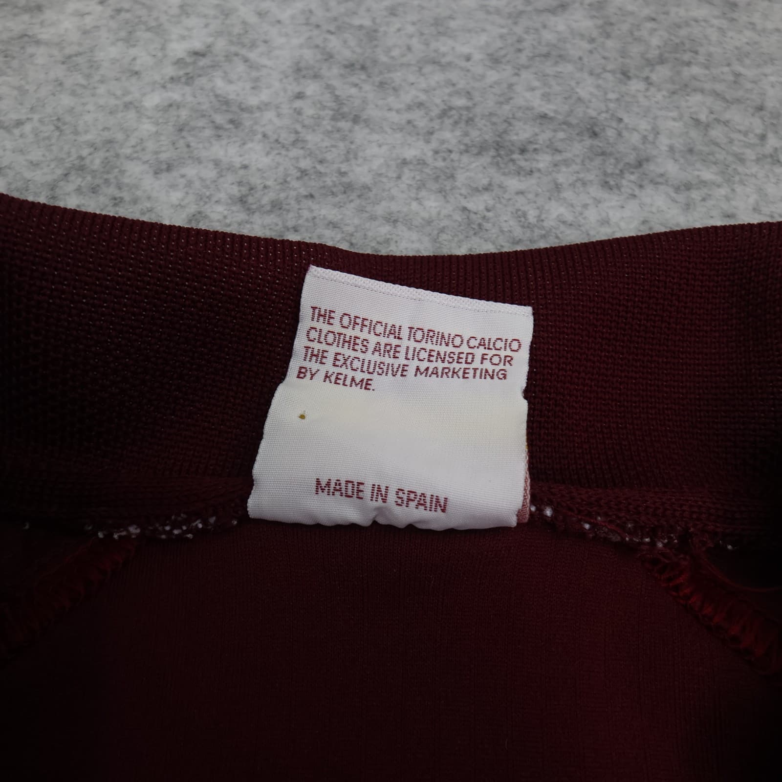 Vintage Torino Shirt Extra Large Burgundy Shirt 1999 2000 Kelme Football Jersey photo 9