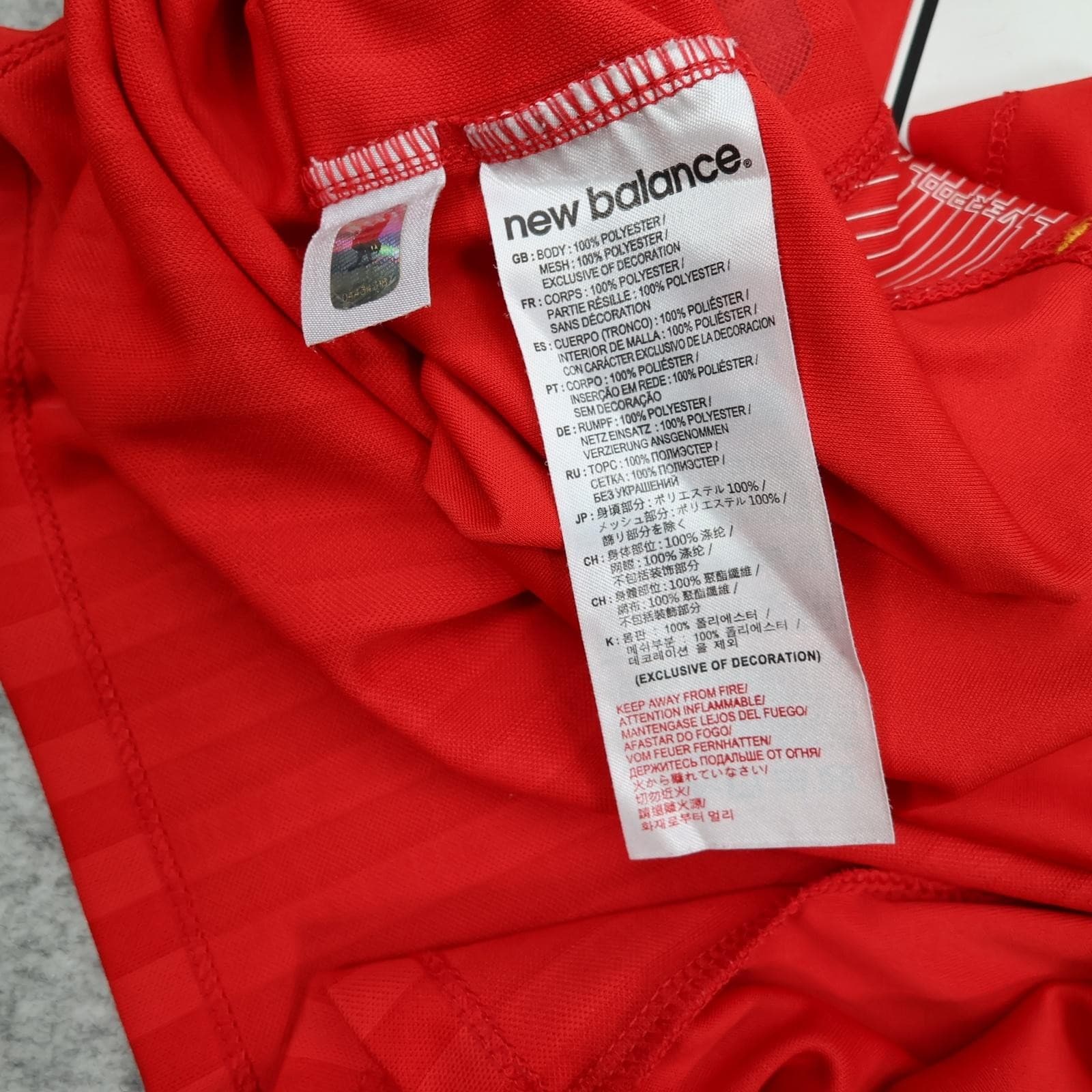 Liverpool Shirt Mens Medium Red Home 2015 2016 New Balance Jersey Henderson 14 photo 16