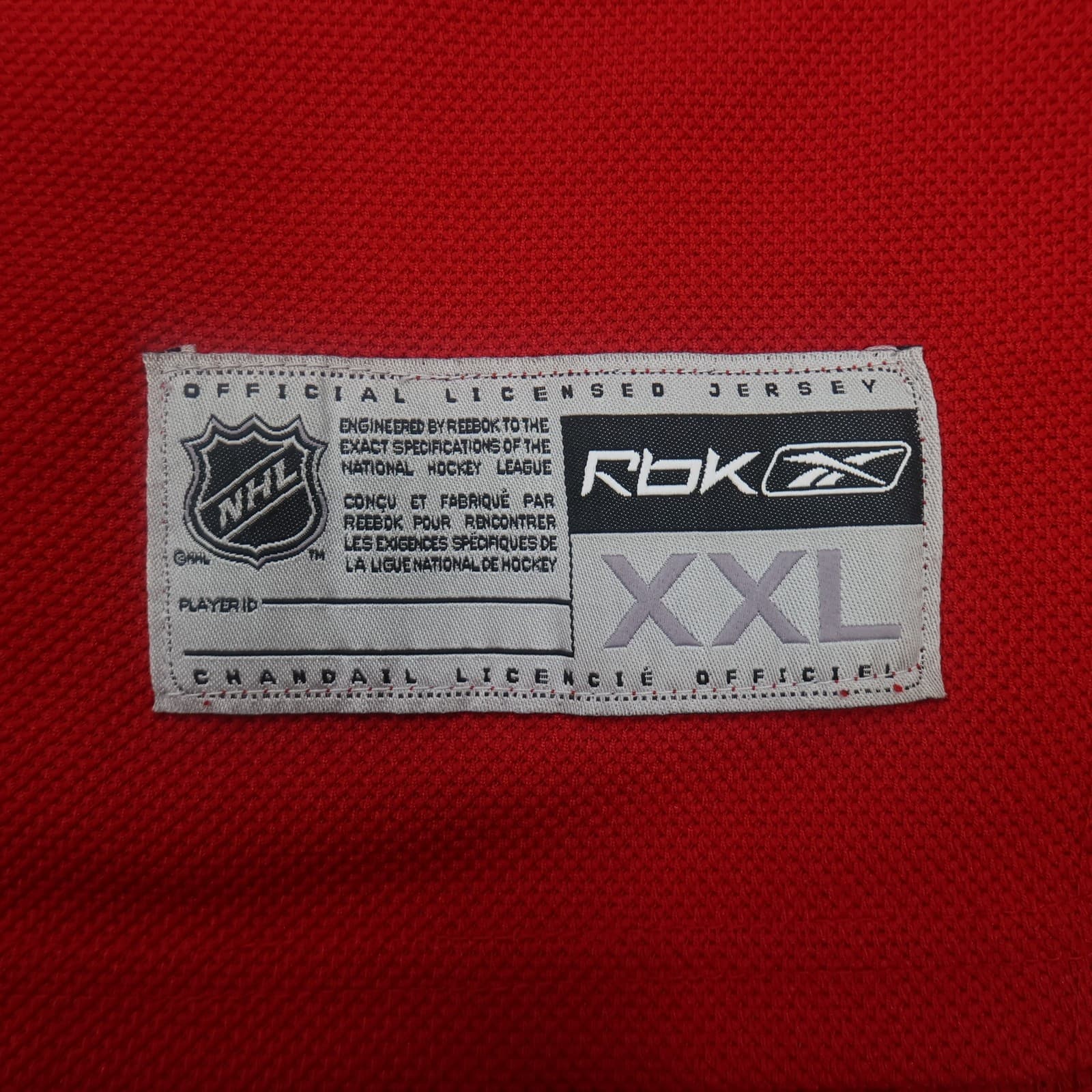 Vintage Minnesota Wild Jersey 2XL Red Reebok NHL Ice Hockey Brian Rolston Woven photo 3