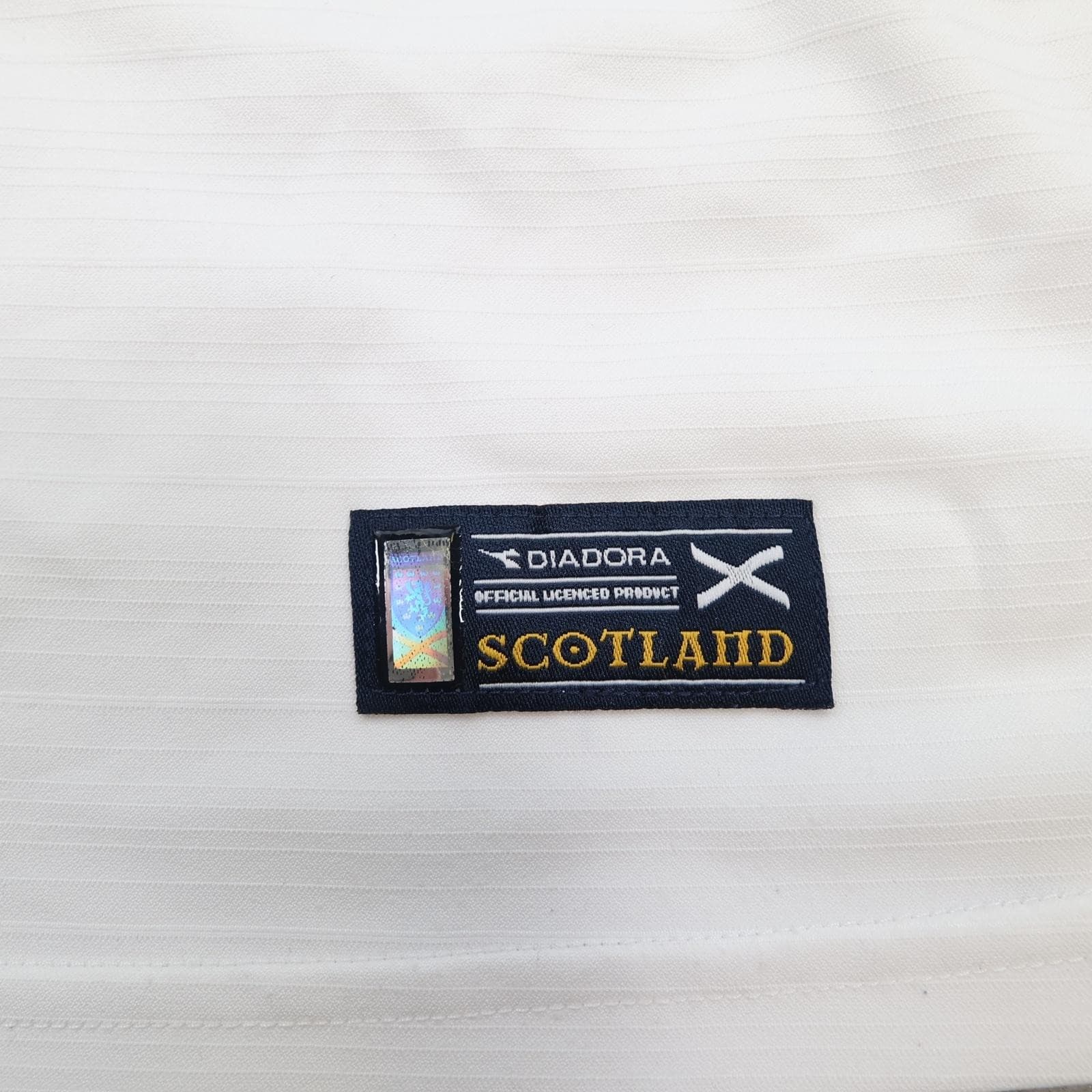 Scotland Away Shirt Mens XL White Short Sleeve 2003 2005 Diadora Jersey photo 3