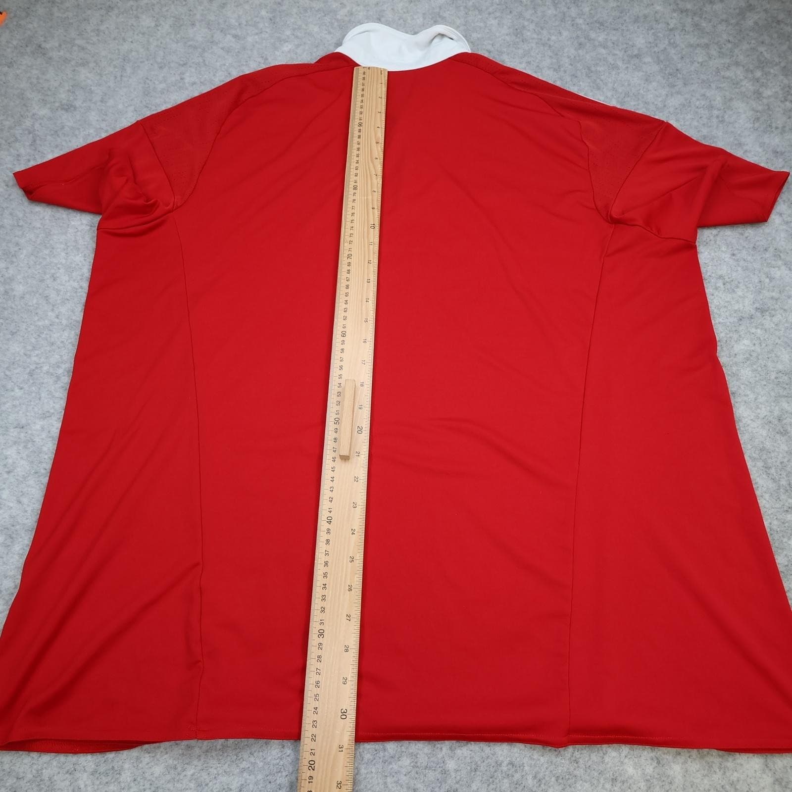 Aberdeen FC Shirt Mens 3XL Red Home SPFL 2016 2017 Adidas Saltire Soccer Jersey photo 10