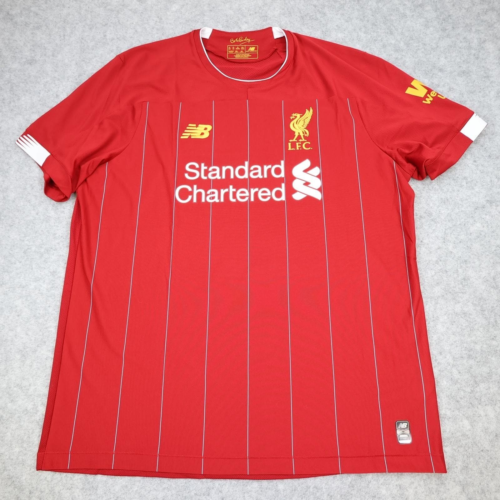 Liverpool Shirt Mens XL Red Home 2019 2020 Football New Balance Soccer Jersey
