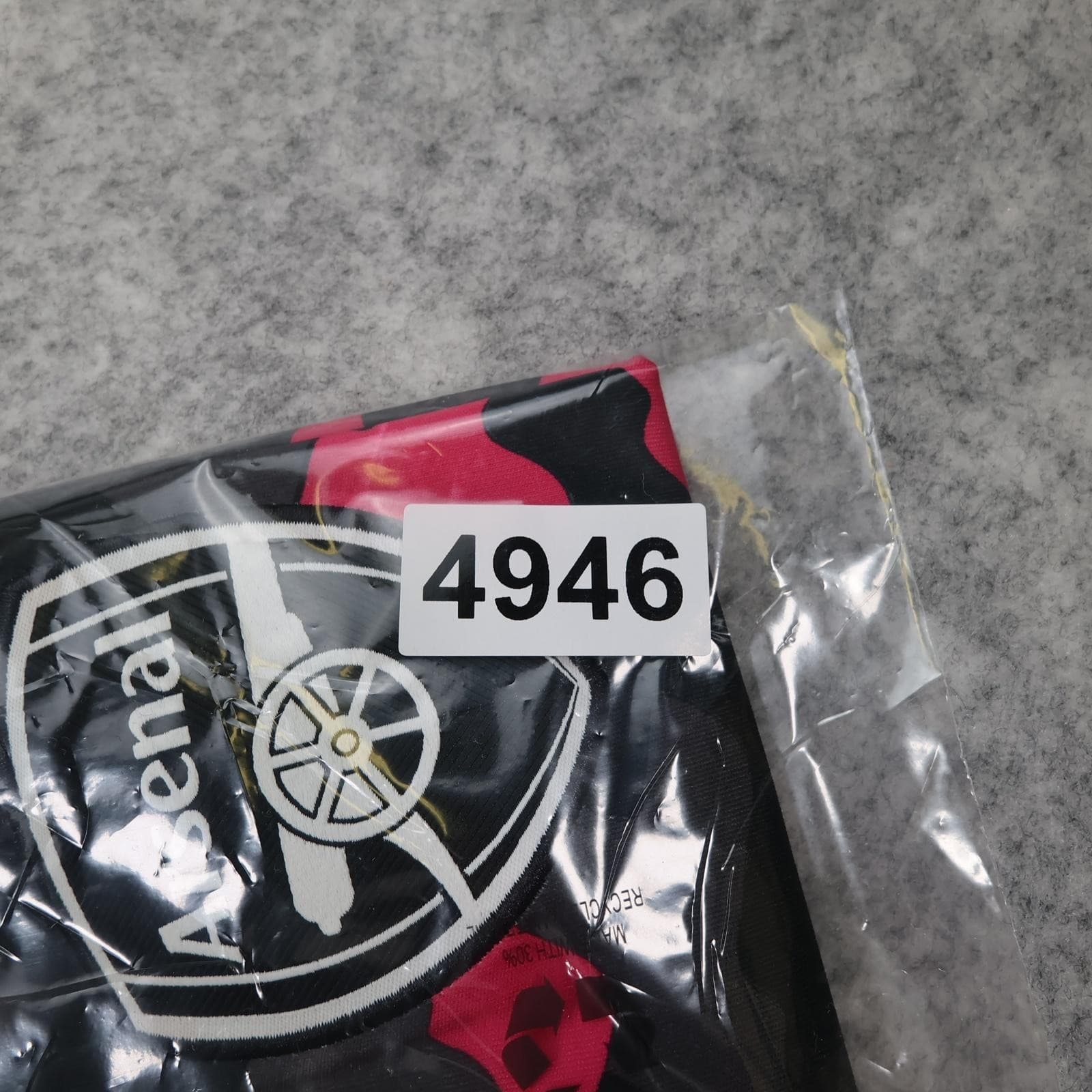 Arsenal Training Shirt Mens Large Black 2021 2022 EPL Football Adidas Jersey photo 13