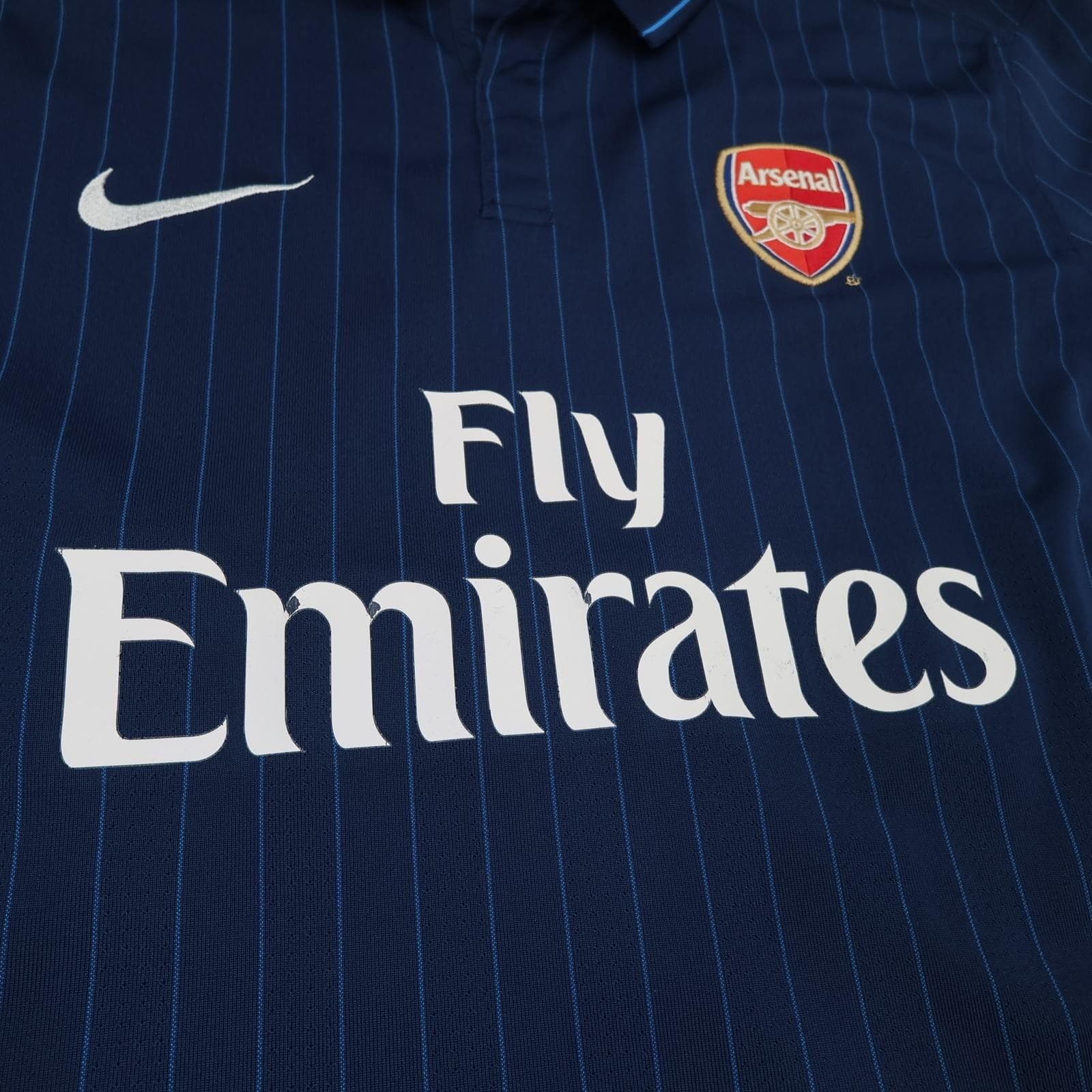 Arsenal Away Shirt Youth 13-15 Years Blue 2009 2010 Football Nike Arshavin 23 photo 7