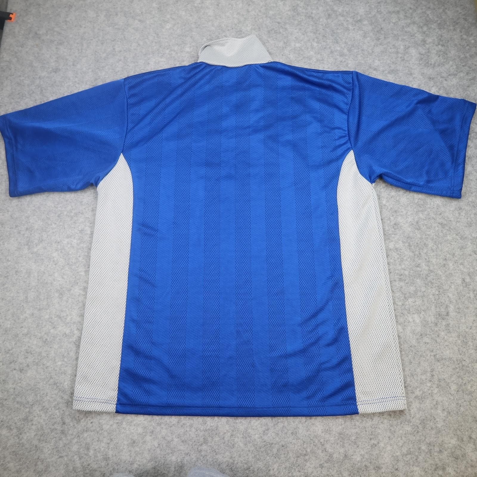 Vintage Millwall Shirt Mens 2XL Blue 1997 1999 Asics LIVETV Norwegian 90s Jersey photo 2