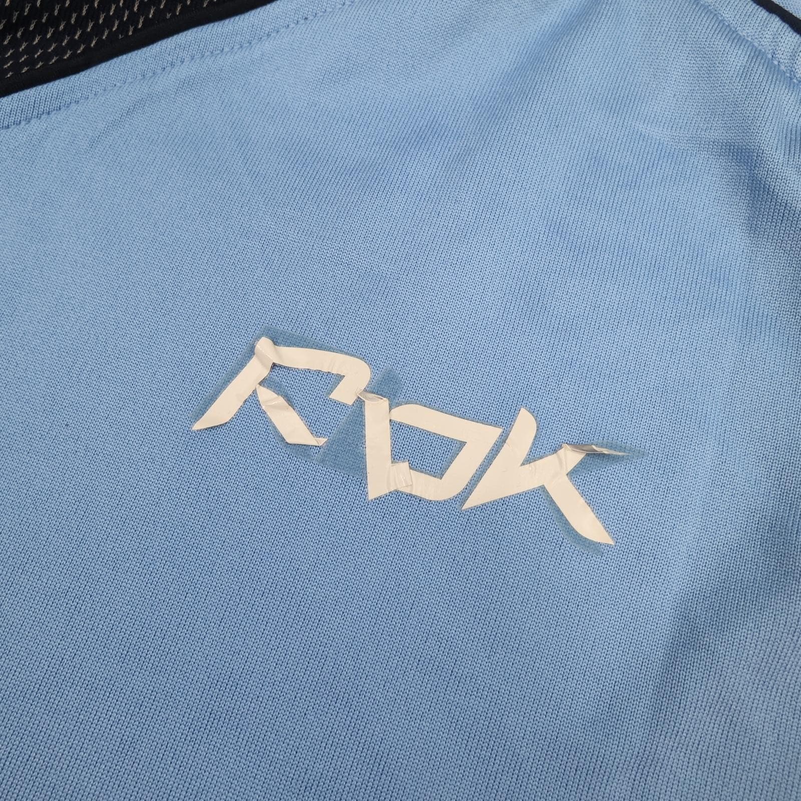 Manchester City Shirt Mens 2XL Blue Home 2006 2007 Reebok Thomas Cook Jersey photo 6