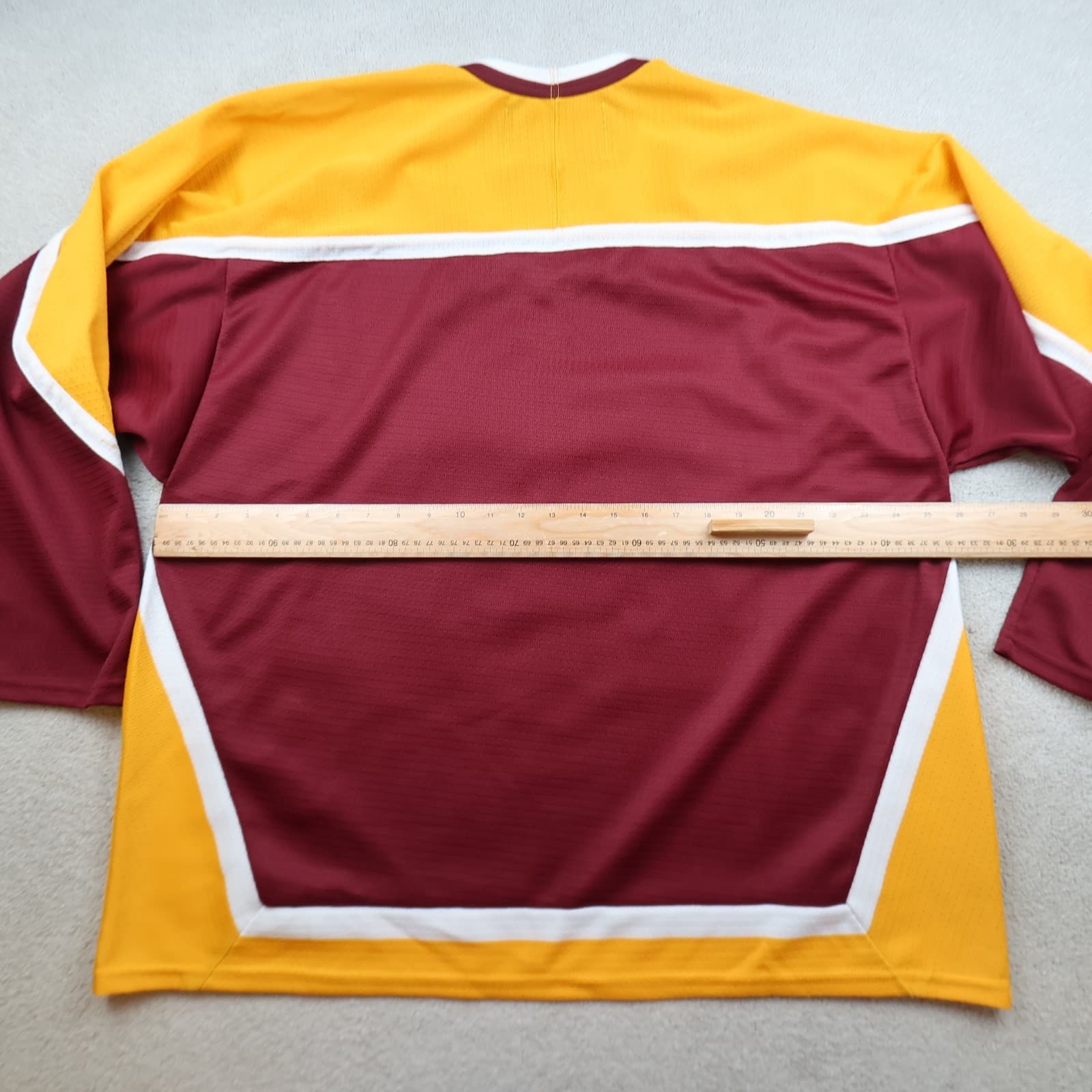 Vintage Minnesota Golden Gophers Wild Jersey Large Red Easton NCAA Ice Hockey photo 7
