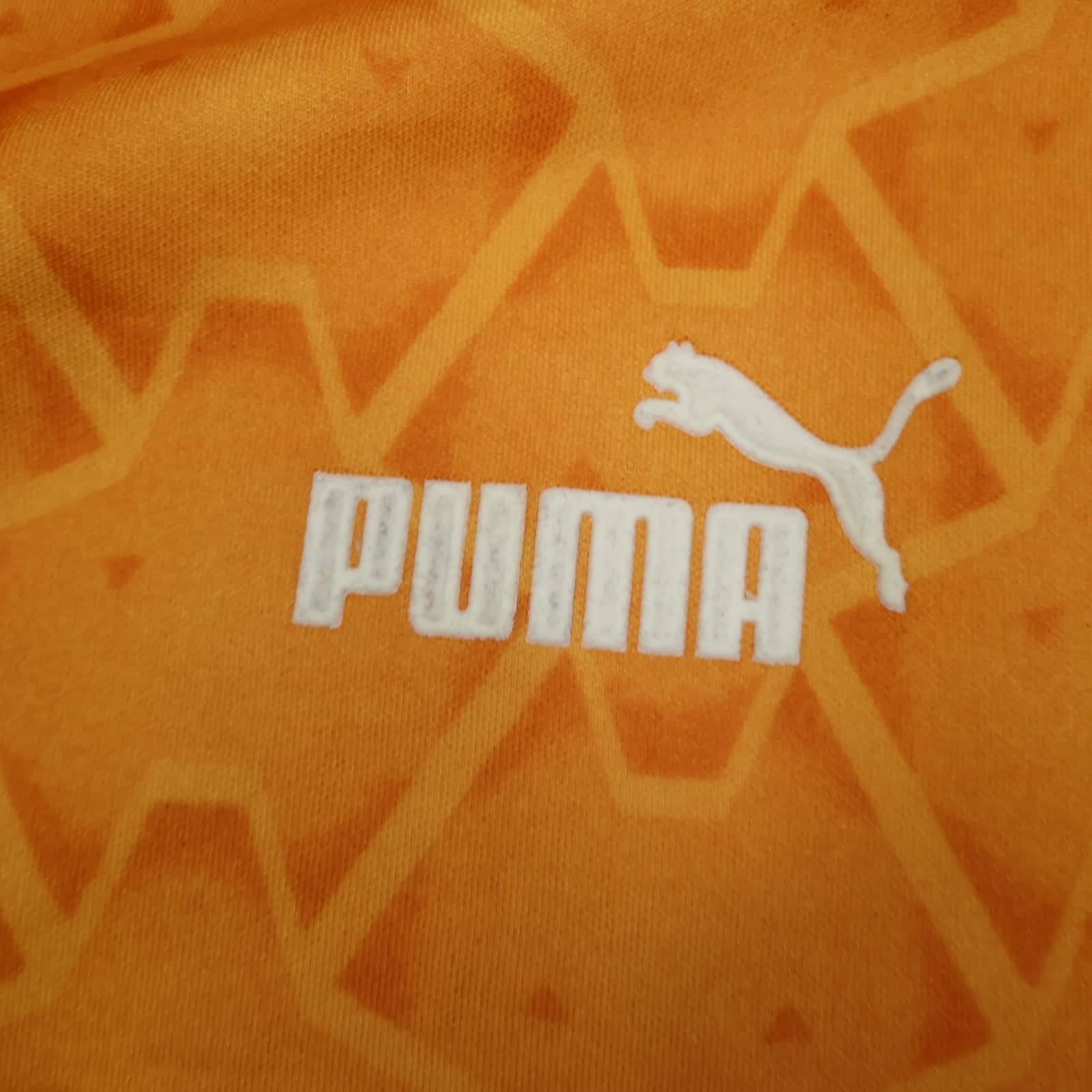 Vintage Wolves Football Shirt Large Orange Home Kit 1996 1998 Puma Jersey photo 7