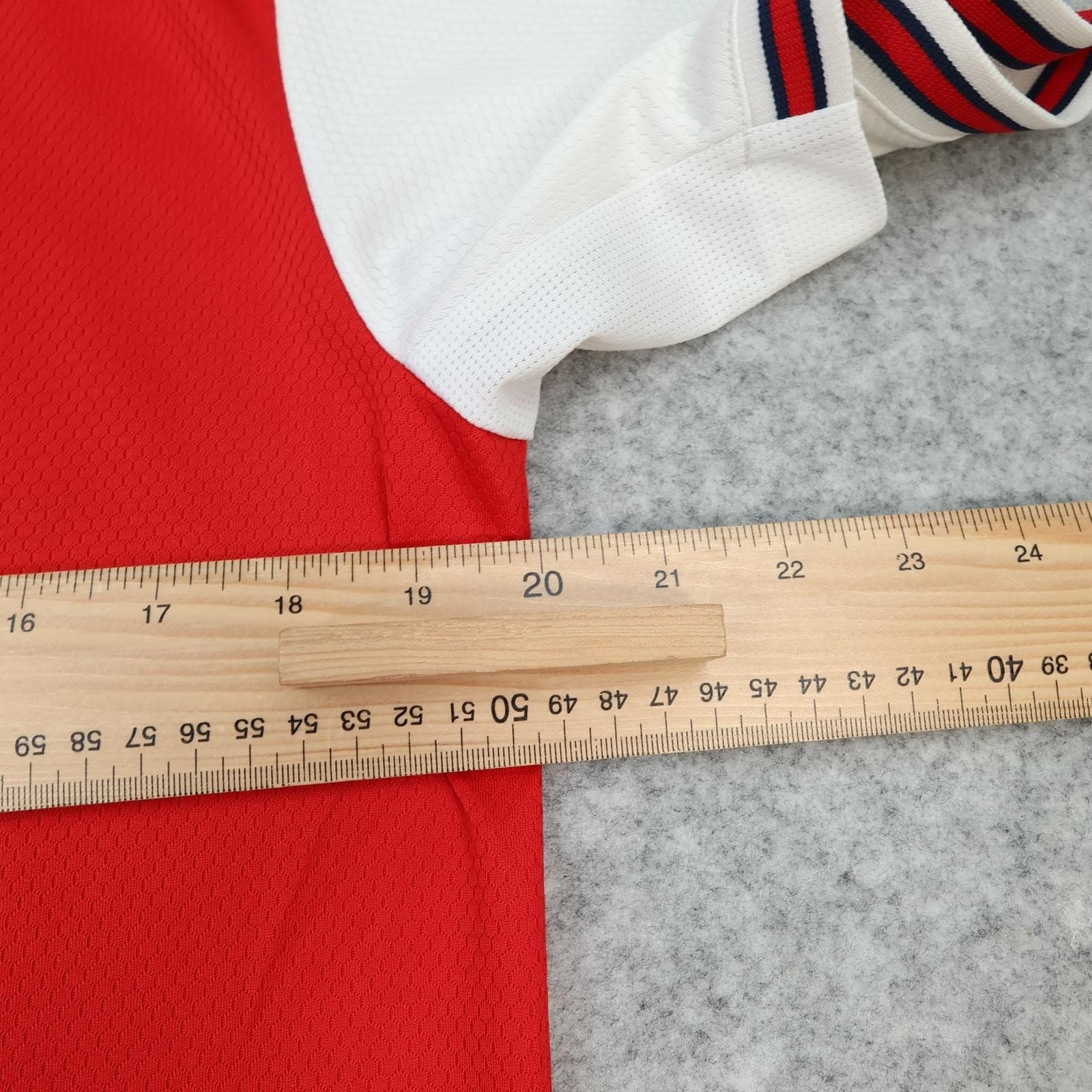 Arsenal Shirt Mens Medium Red Home 2019 2020 Football Adidas Fly Emirates Saka 7 photo 12