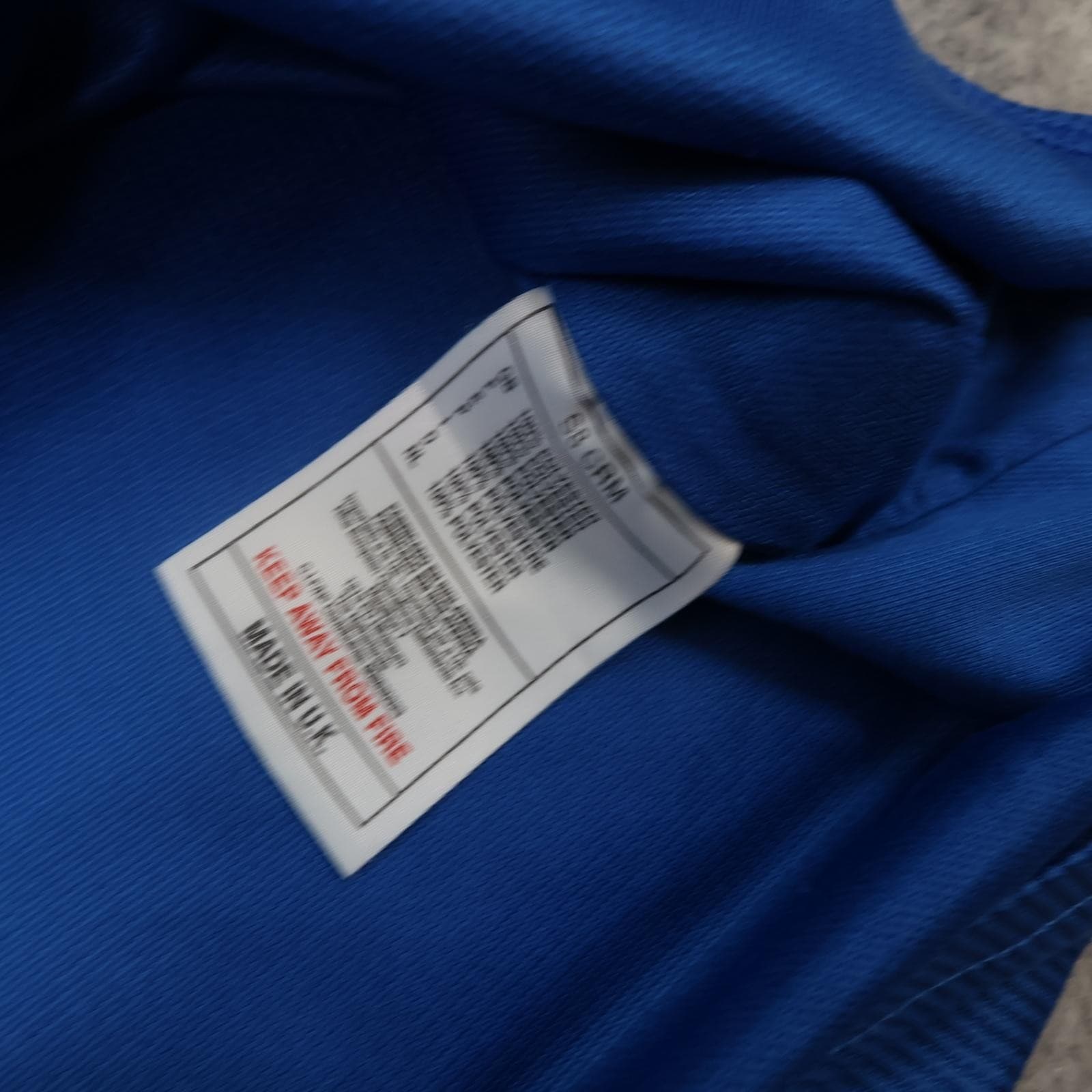 Vintage Italy Home Shirt Mens Medium Blue 1997 1998 Nike Dri Fit FIGC Jersey photo 9