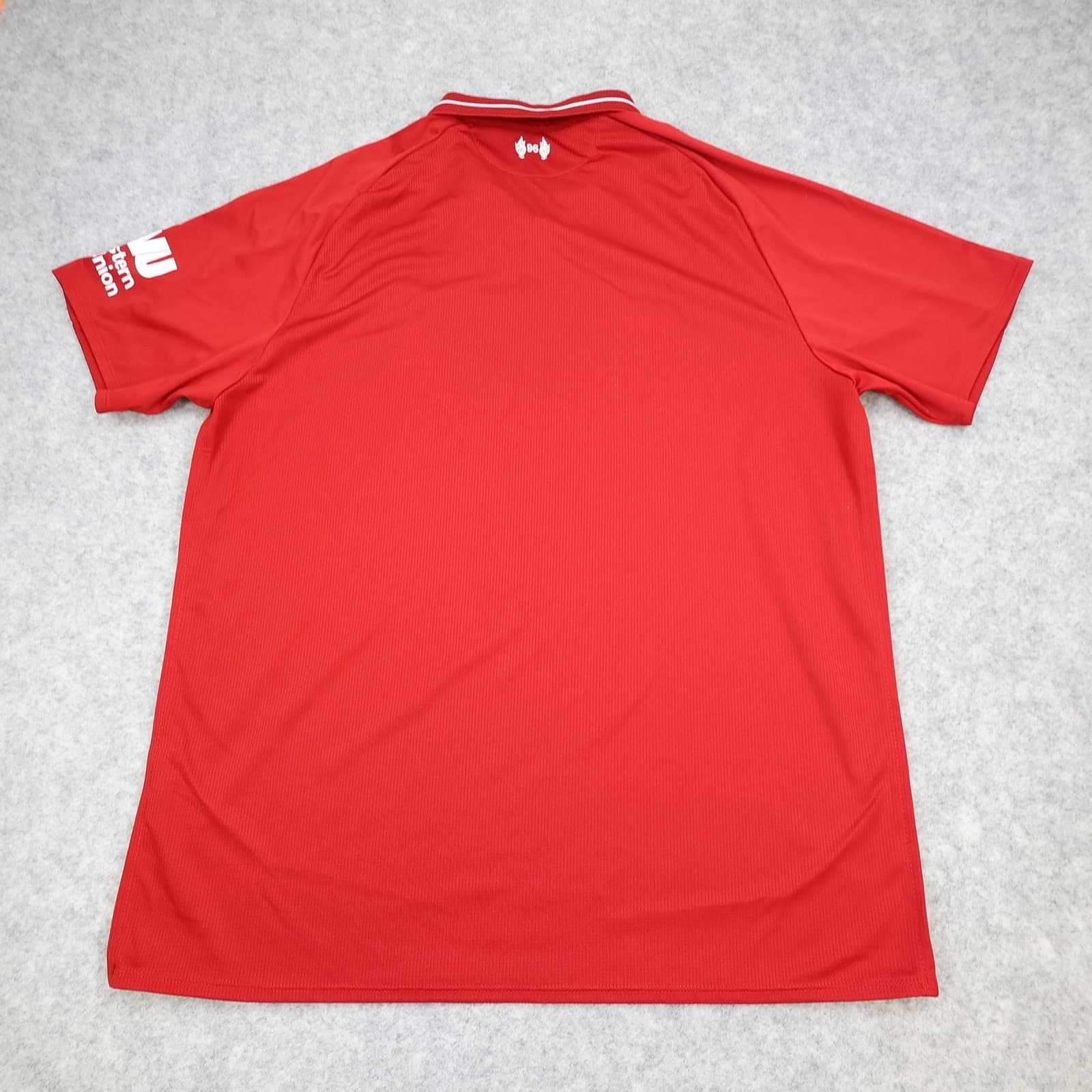 Liverpool Shirt Mens Large Red Home 2018 2019 Football New Balance Soccer Jersey photo 2