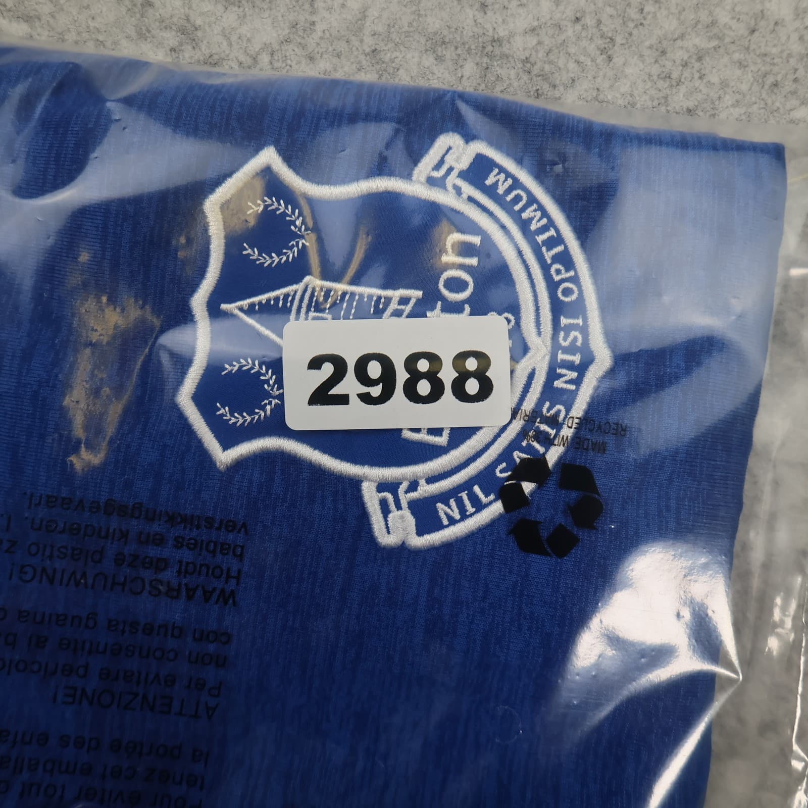 Everton Shirt Large Blue Home Kit 2018 2019 Umbro Soccer Jersey photo 14