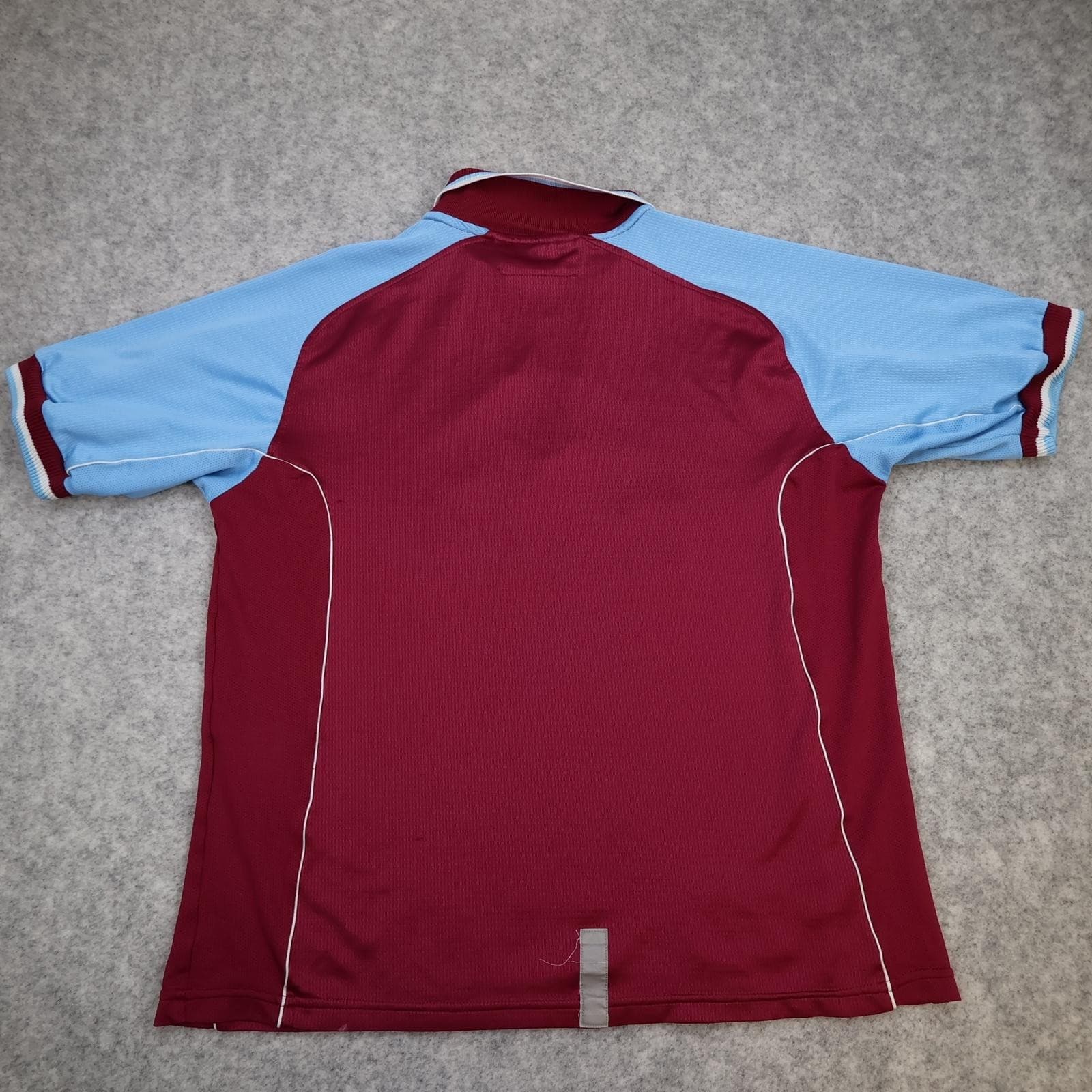 Vintage Aston Villa Shirt Mens Medium Red Home 2000 2002 Football Diadora NTL photo 2