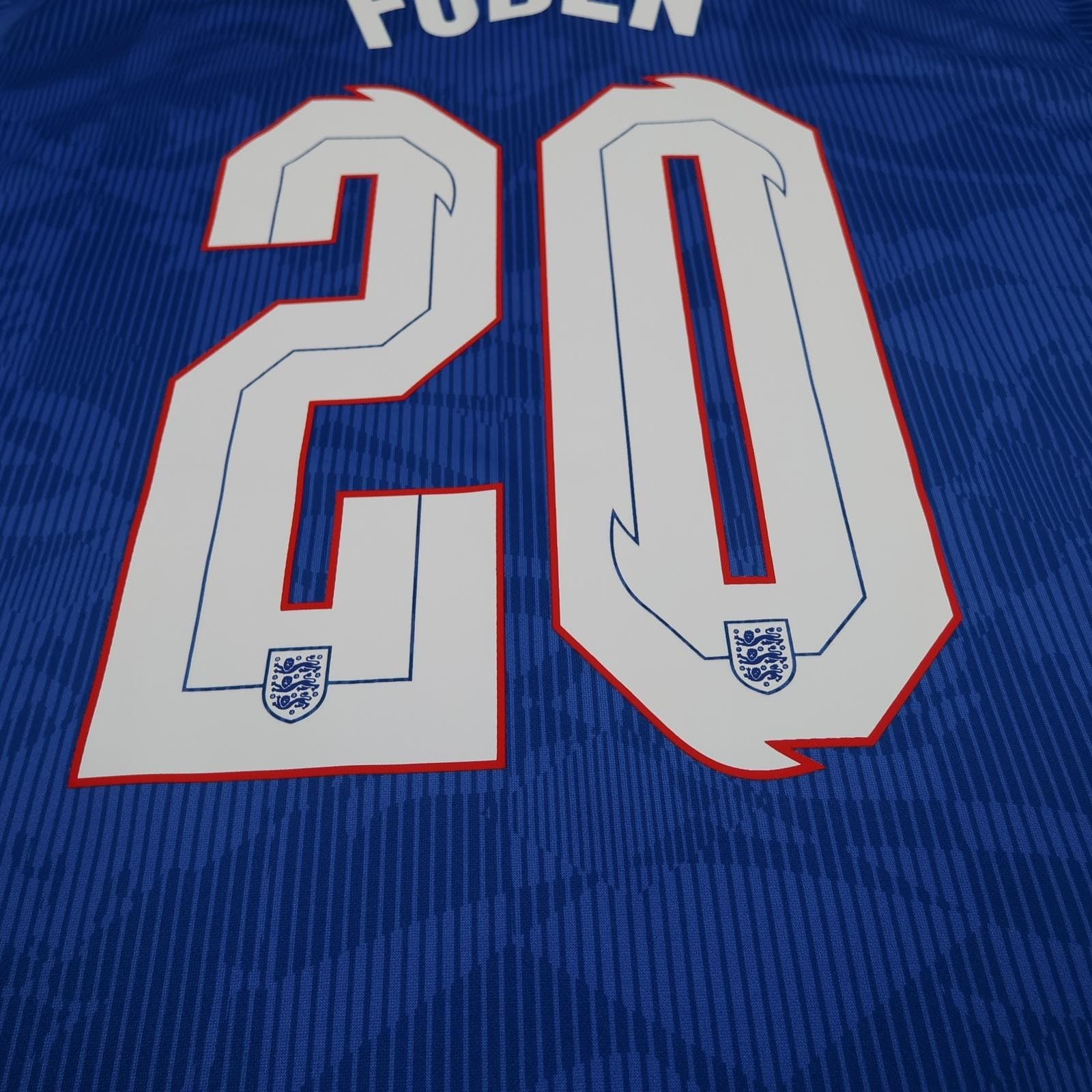 England Away Shirt Mens Large Blue 2020 2021 Football Nike Dri Fit Foden 20 photo 4