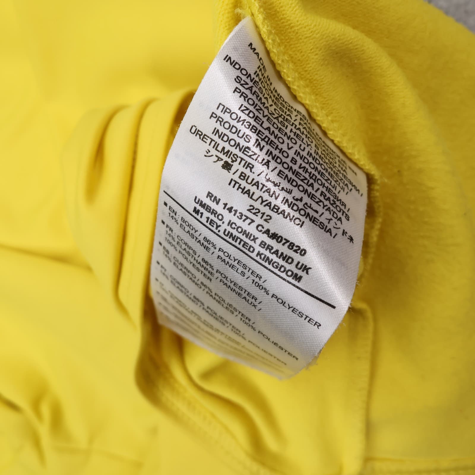Burnley Football Jumper Medium Top 1/4 Zip Yellow Training 2020 2021 Pullover photo 12