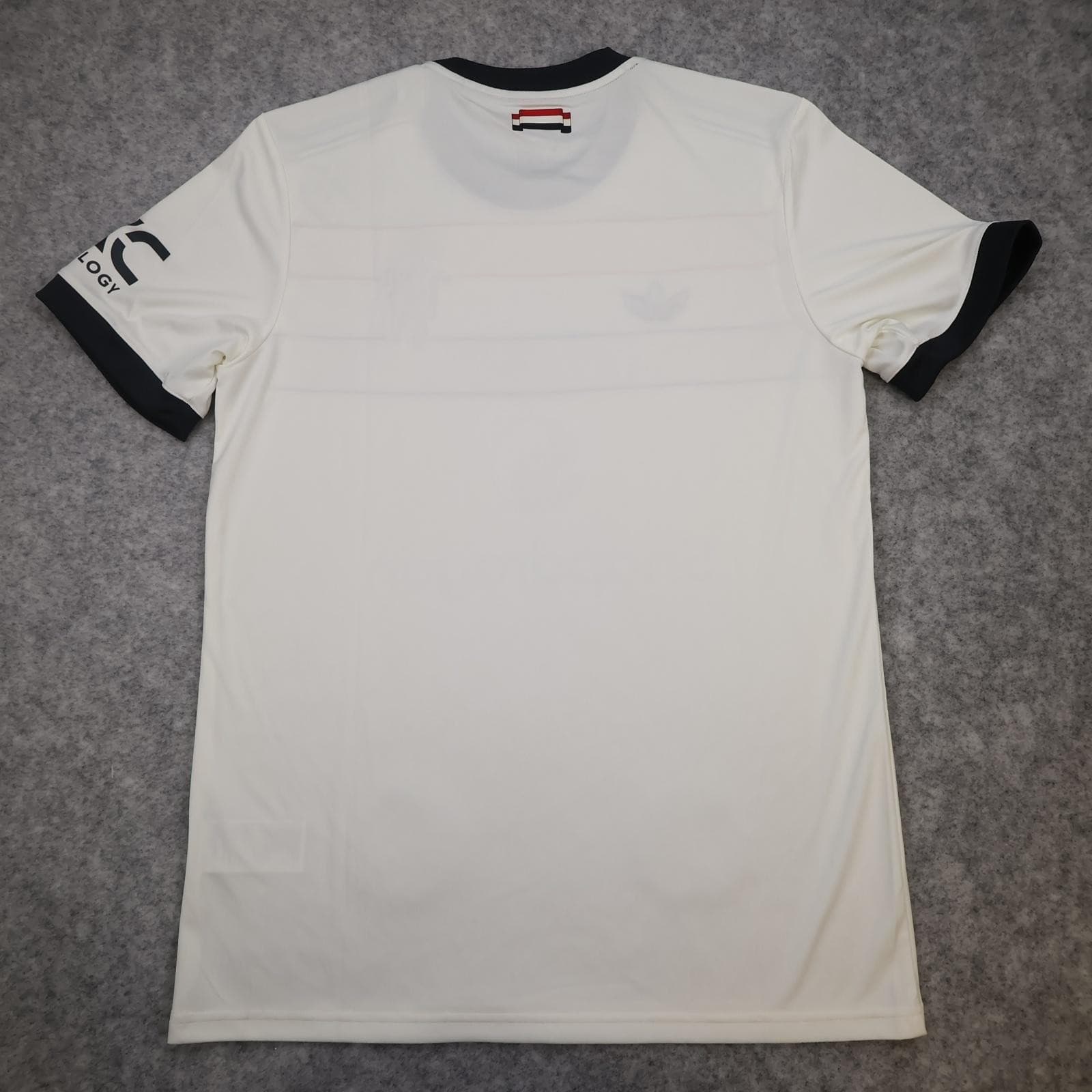 Manchester United Shirt Mens Medium White 3rd Kit 2024 2025 Adidas Snapdragon photo 13