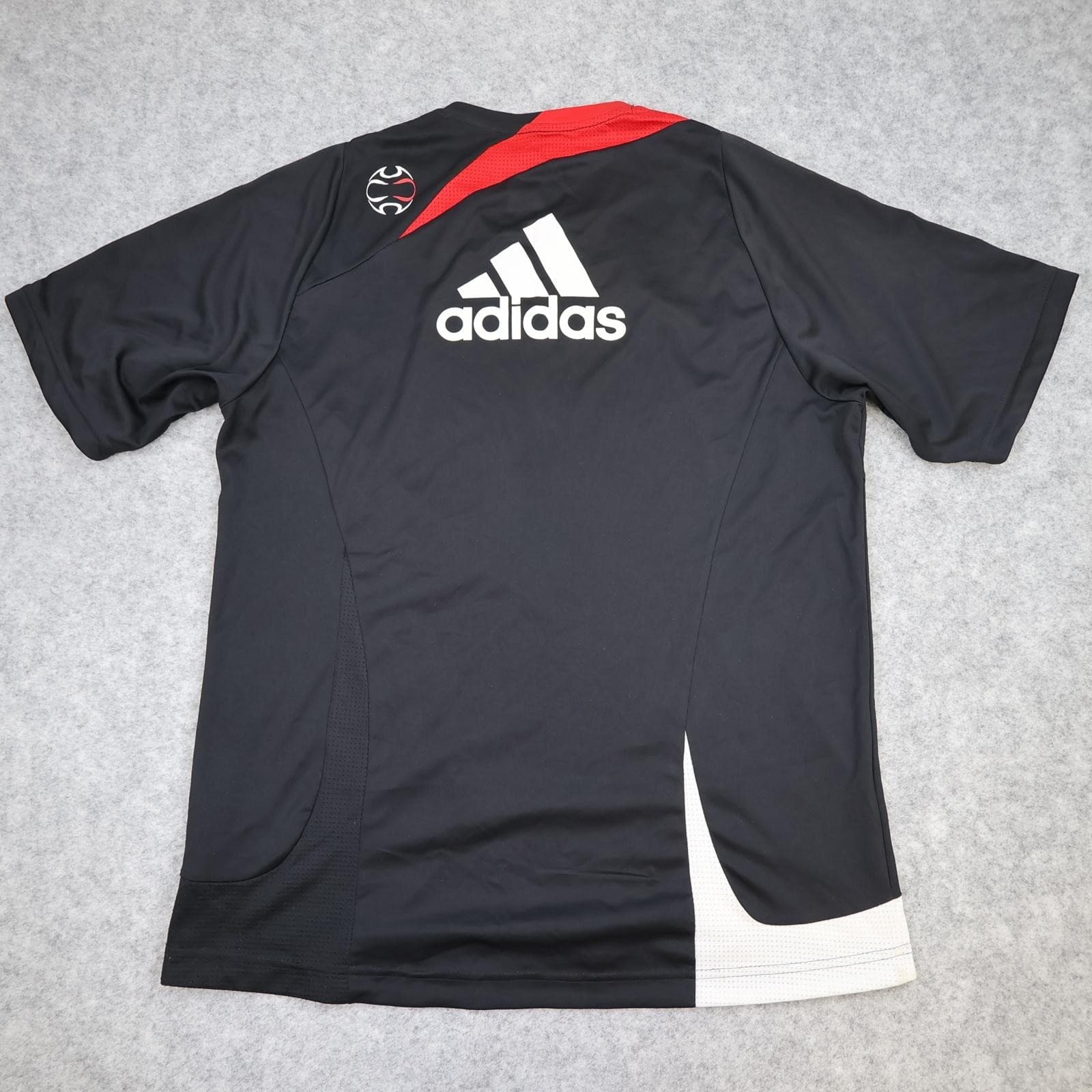 Liverpool Training Shirt Mens Large Black Football Adidas Carlsberg 2007 2008 photo 2