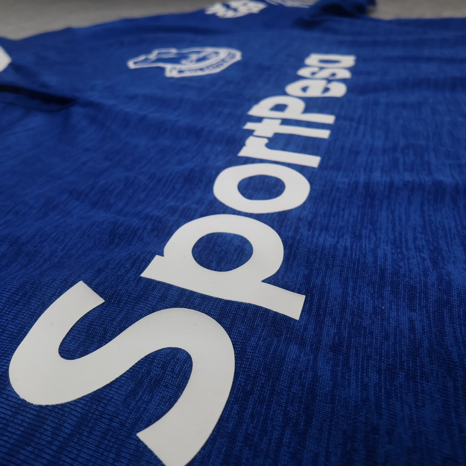 Everton Shirt Large Blue Home Kit 2018 2019 Umbro Soccer Jersey photo 7