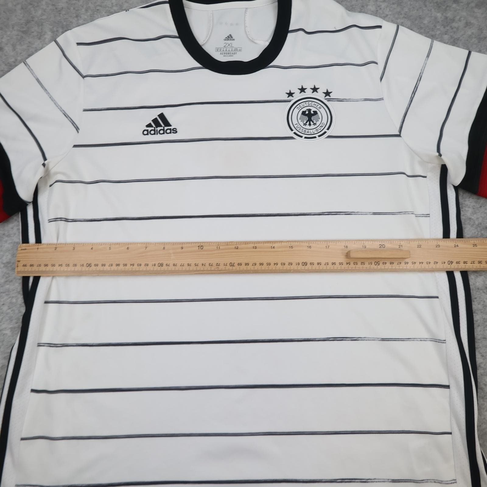 Germany Home Shirt Mens 2XL White 2020 2021 Football Adidas AEROREADY Jersey photo 9