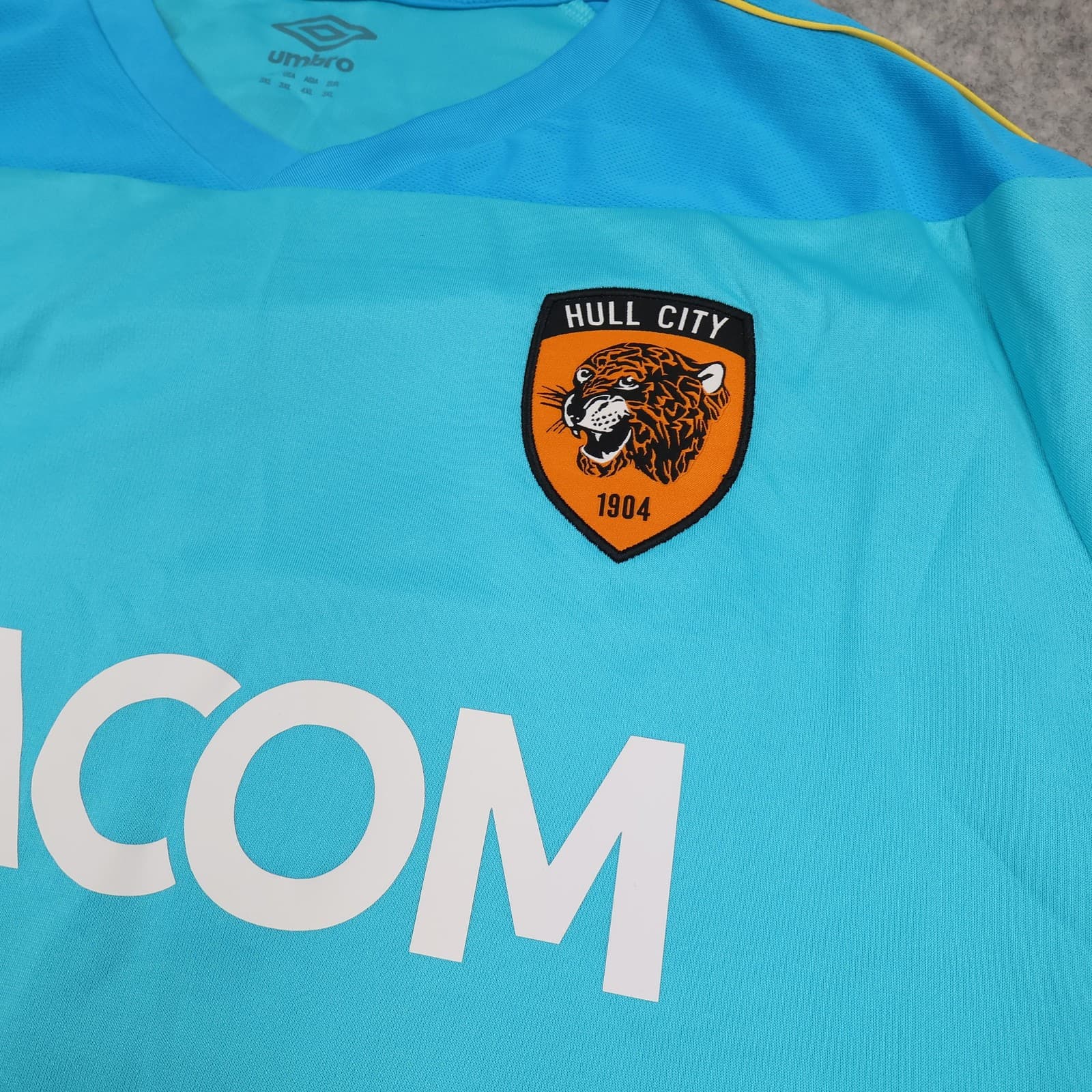 Hull City Goalkeeper Shirt Mens 3XL Blue Football Umbro Giacom Ingram 13 Jersey photo 5