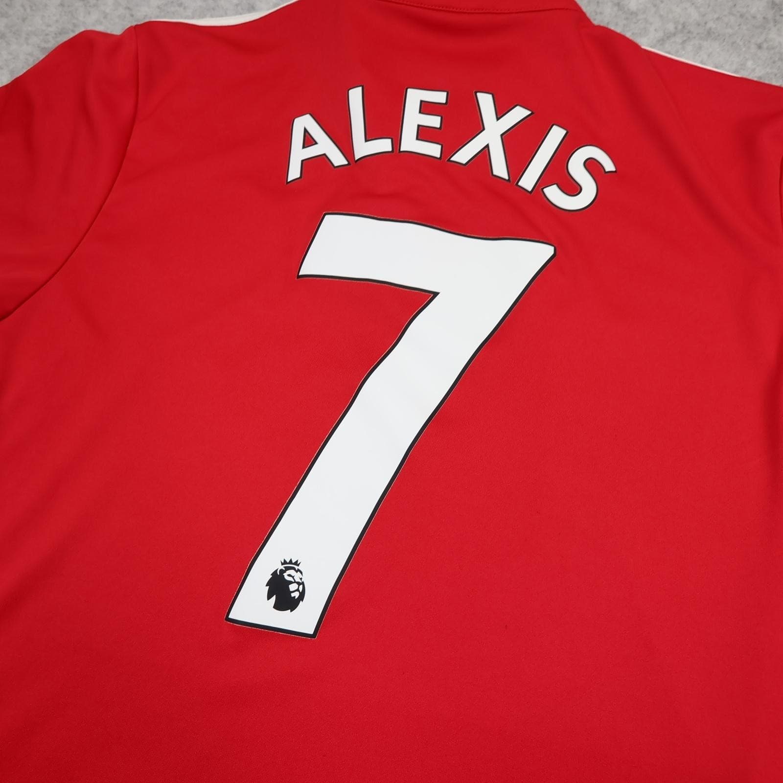Manchester United Shirt Mens Medium Red Home 2017 2018 Football Adidas Alexis 7 photo 14