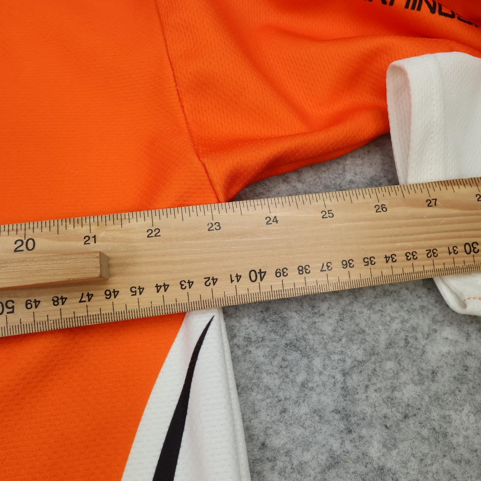 Sheffield Steelers Shirt Mens Large Orange EIHL Ice Hockey Rhino Jersey Top UK photo 8