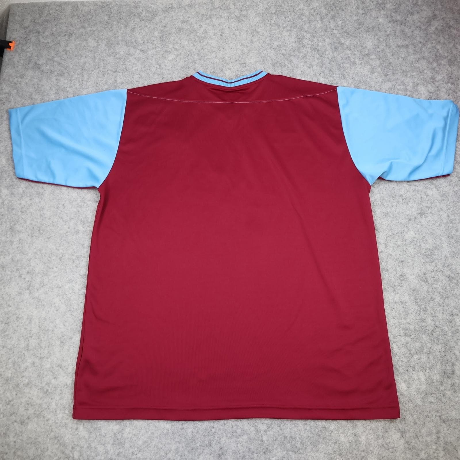 Vintage West Ham United Shirt Mens 2XL Red Home 2003 2005 Reebok Jobserve photo 2