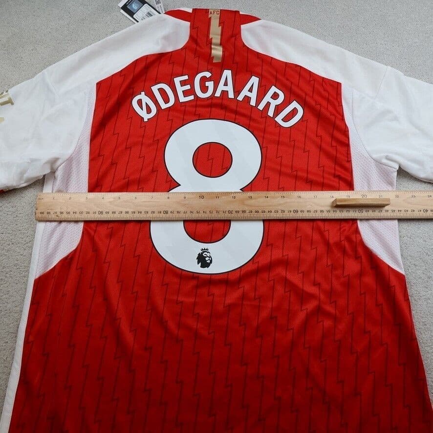 Arsenal Shirt Extra Large Red Home Kit 2023 2024 Adidas Jersey Martin Odegaard photo 10