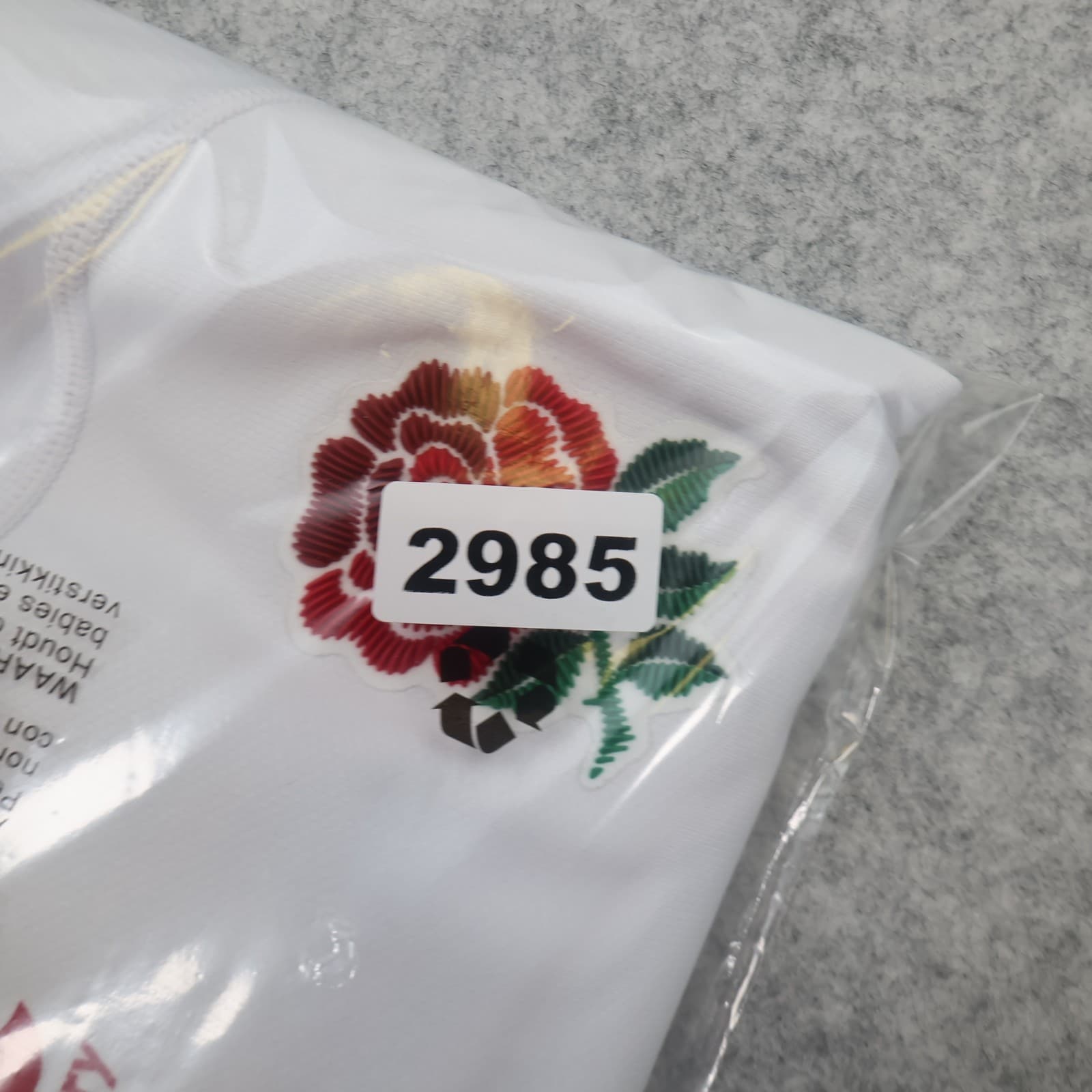 England Rugby Shirt Extra Large White Home Kit 2019 Japan World Cup Canterbury photo 15