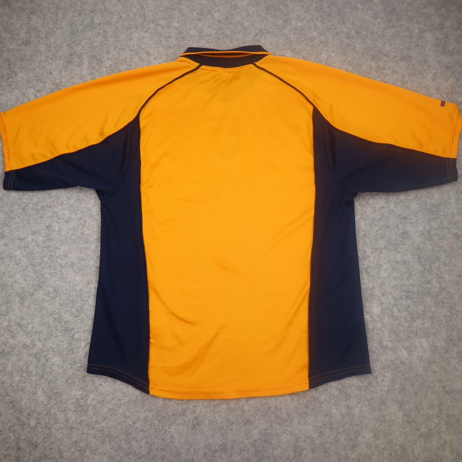 Vintage Liverpool Away Shirt Mens Medium Yellow 1998 Reebok Carlsberg Jersey photo 2