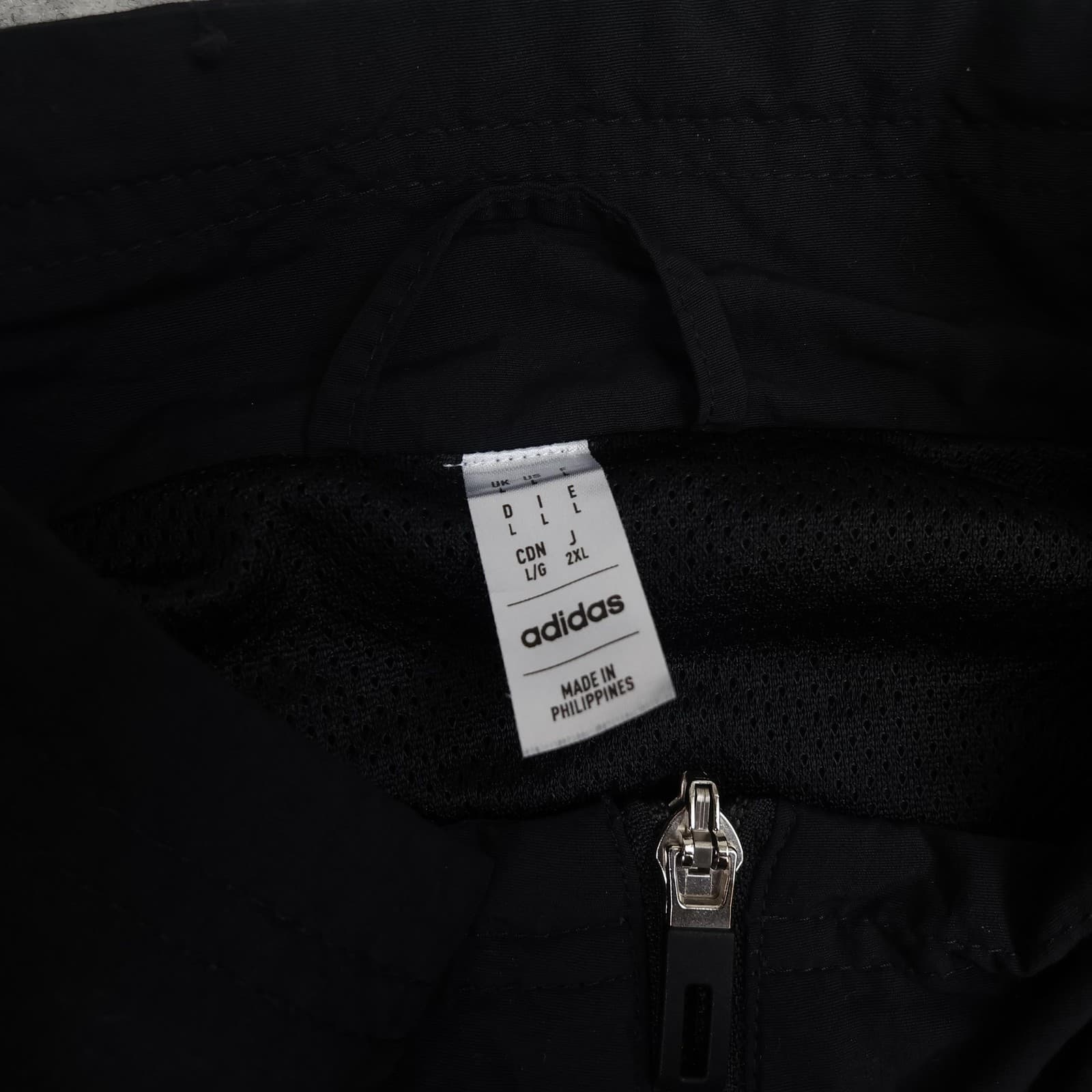 Manchester United Jacket Mens Large Black Football Adidas Tezos 22 23 Tracksuit photo 5