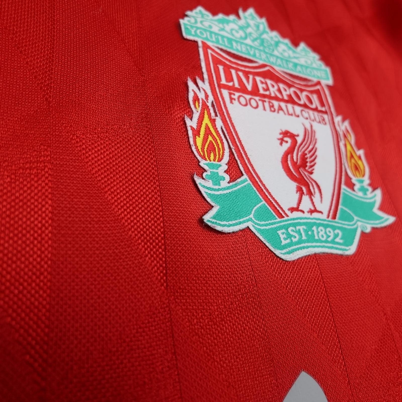 Liverpool Shirt Mens XL Red Home 2010 2012 Football Adidas Standard Chartered photo 13