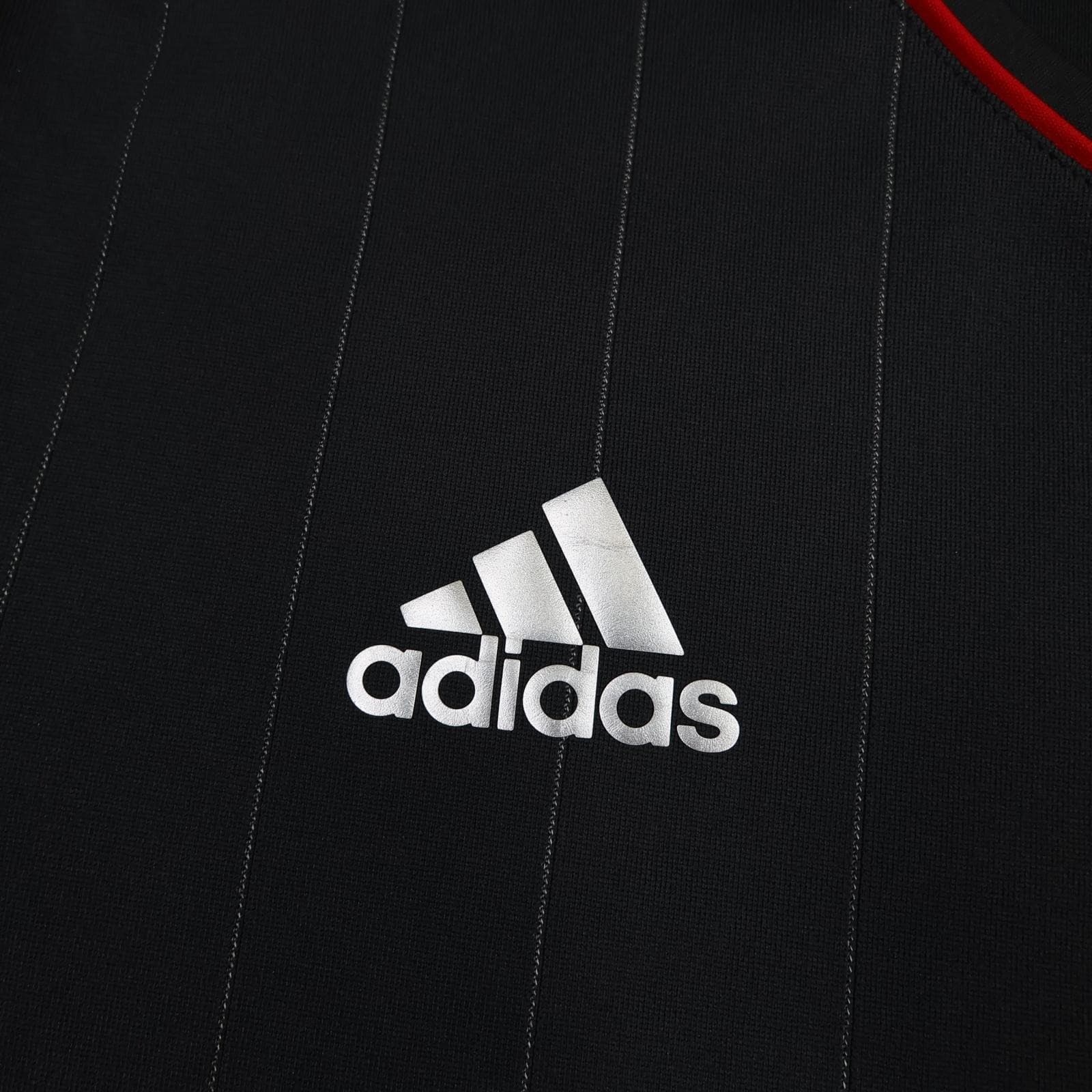 Liverpool Shirt Mens XL Black Away Kit 2011 2012 Adidas Standard Chartered photo 5