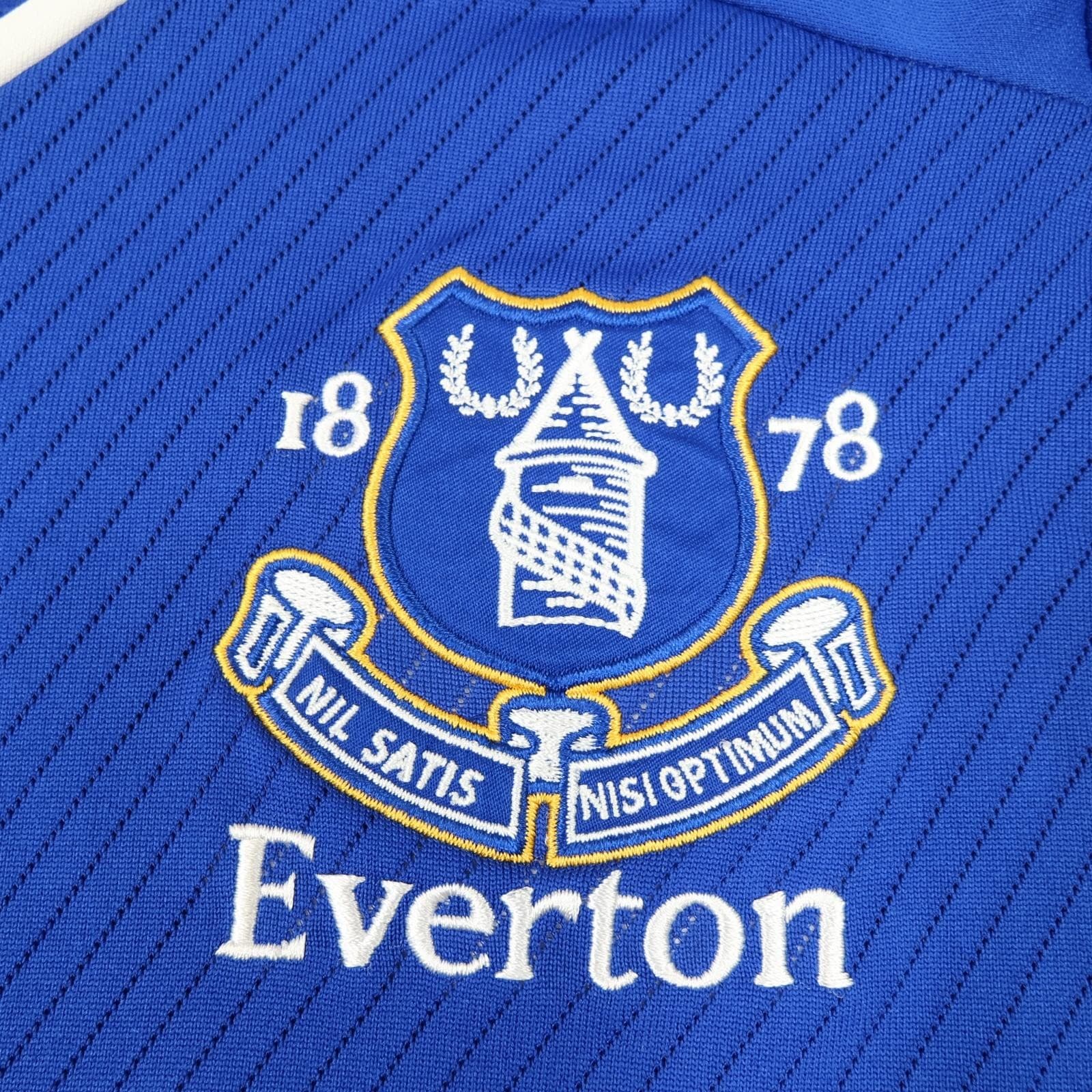 Everton Shirt Mens Large Blue Home Kit 2008 2009 Umbro Chang Soccer Jersey photo 6