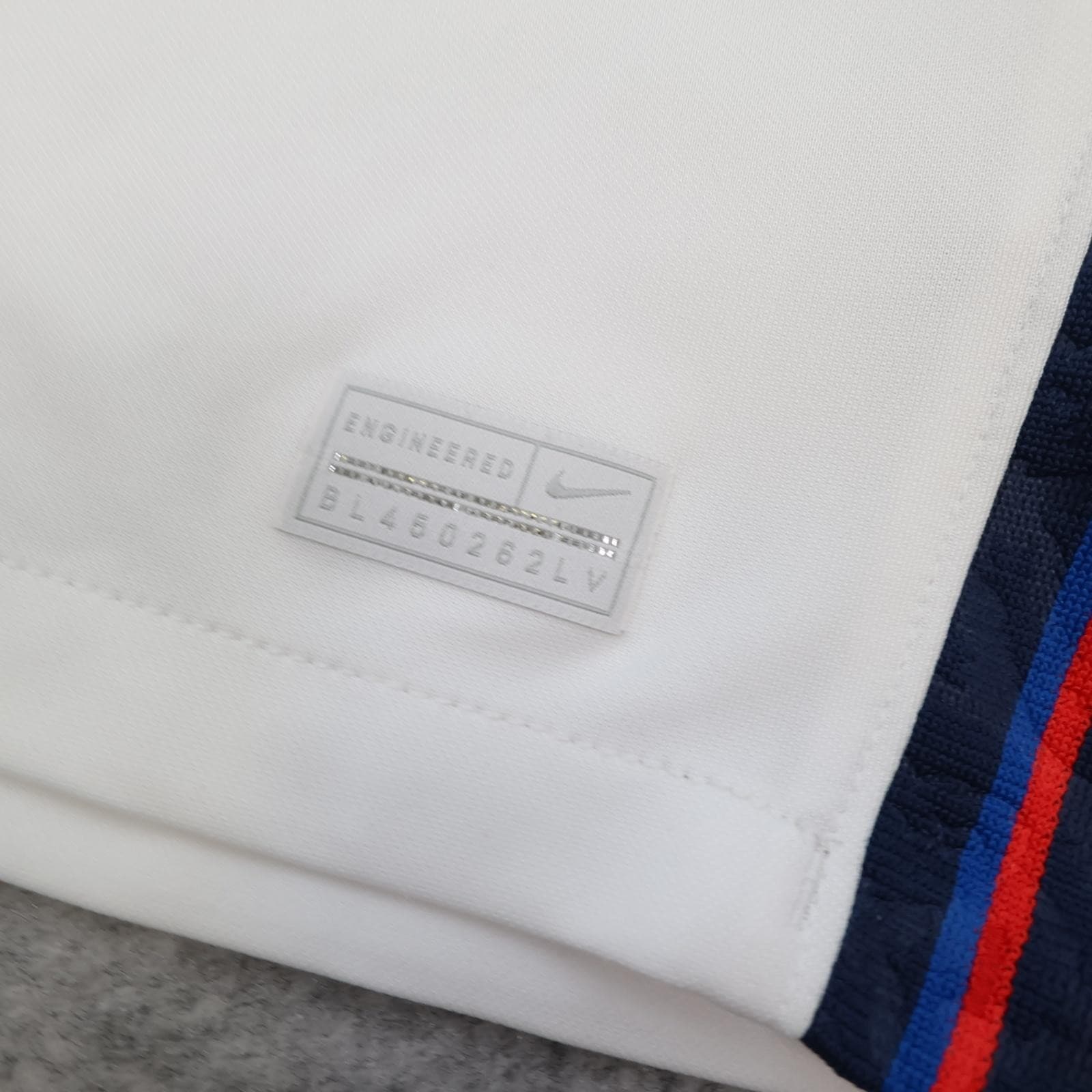 England Home Shirt Mens 2XL White 2020 2021 Football Nike Dri Fit Saka 25 photo 7
