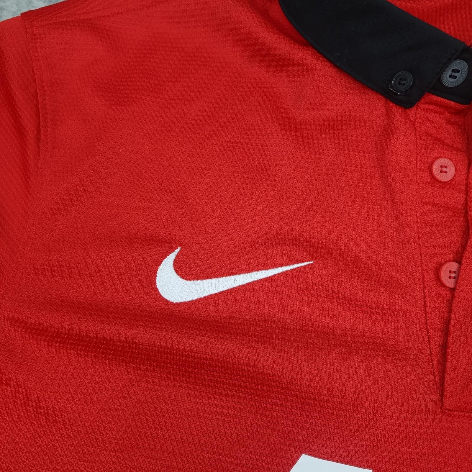 Manchester United Shirt Mens Medium Red Home 2013 2014 Football Nike Rooney 10 photo 8