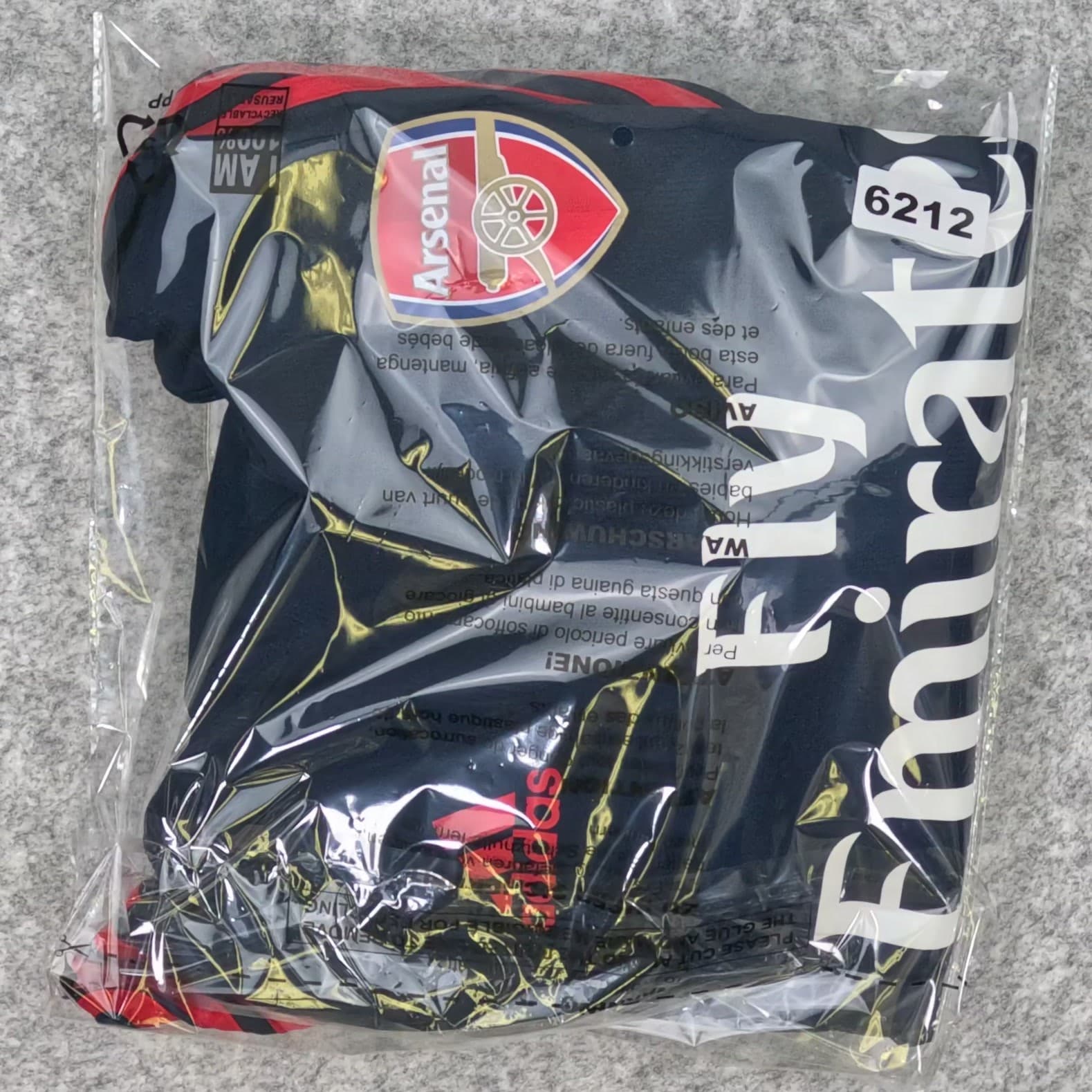 Arsenal Training Drill Top Large 2019-20 Adidas Snood Hood Pullover Navy photo 5