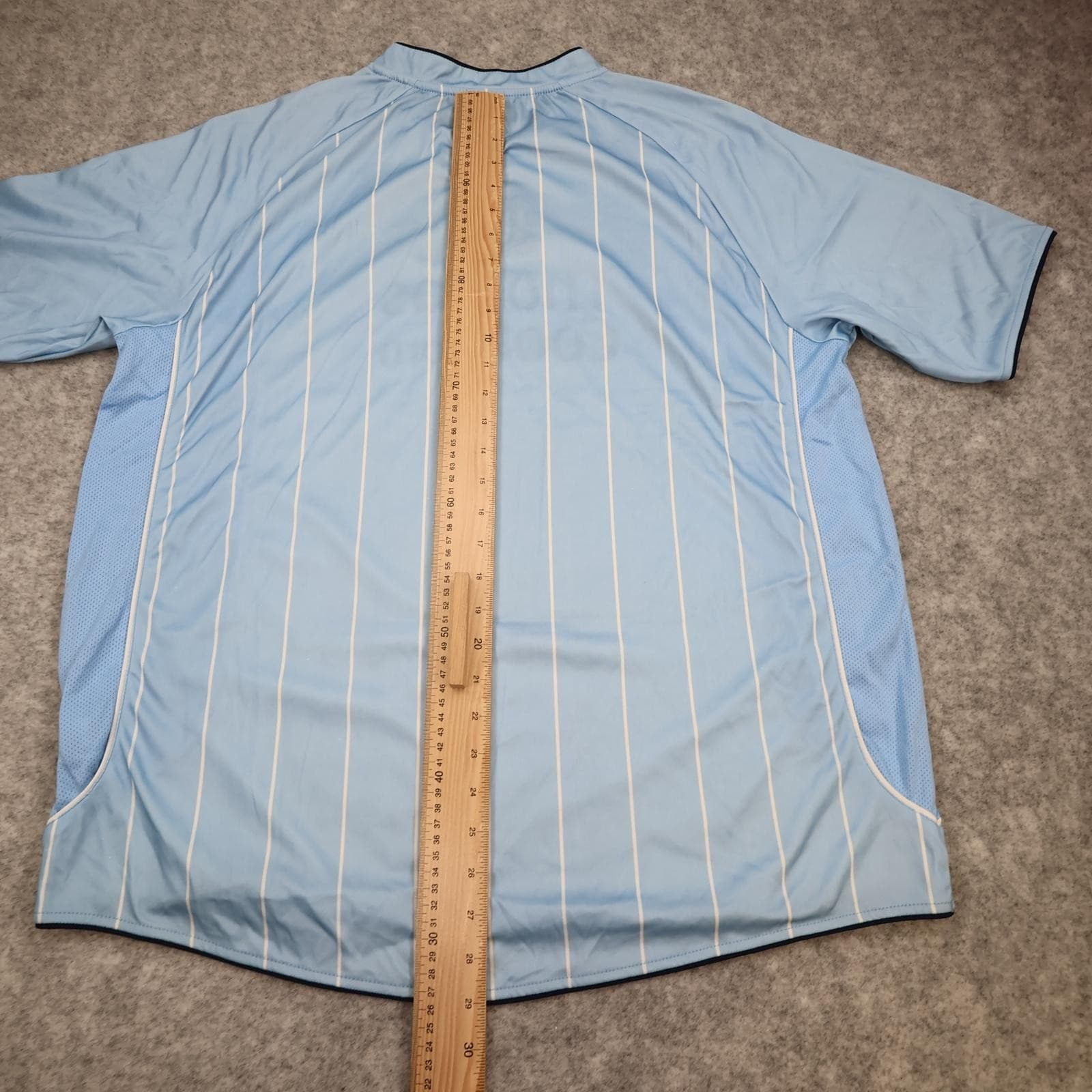 Manchester City Shirt Mens 2XL Blue Home 2007 2008 Le Coq Sportif Thomas Cook photo 9