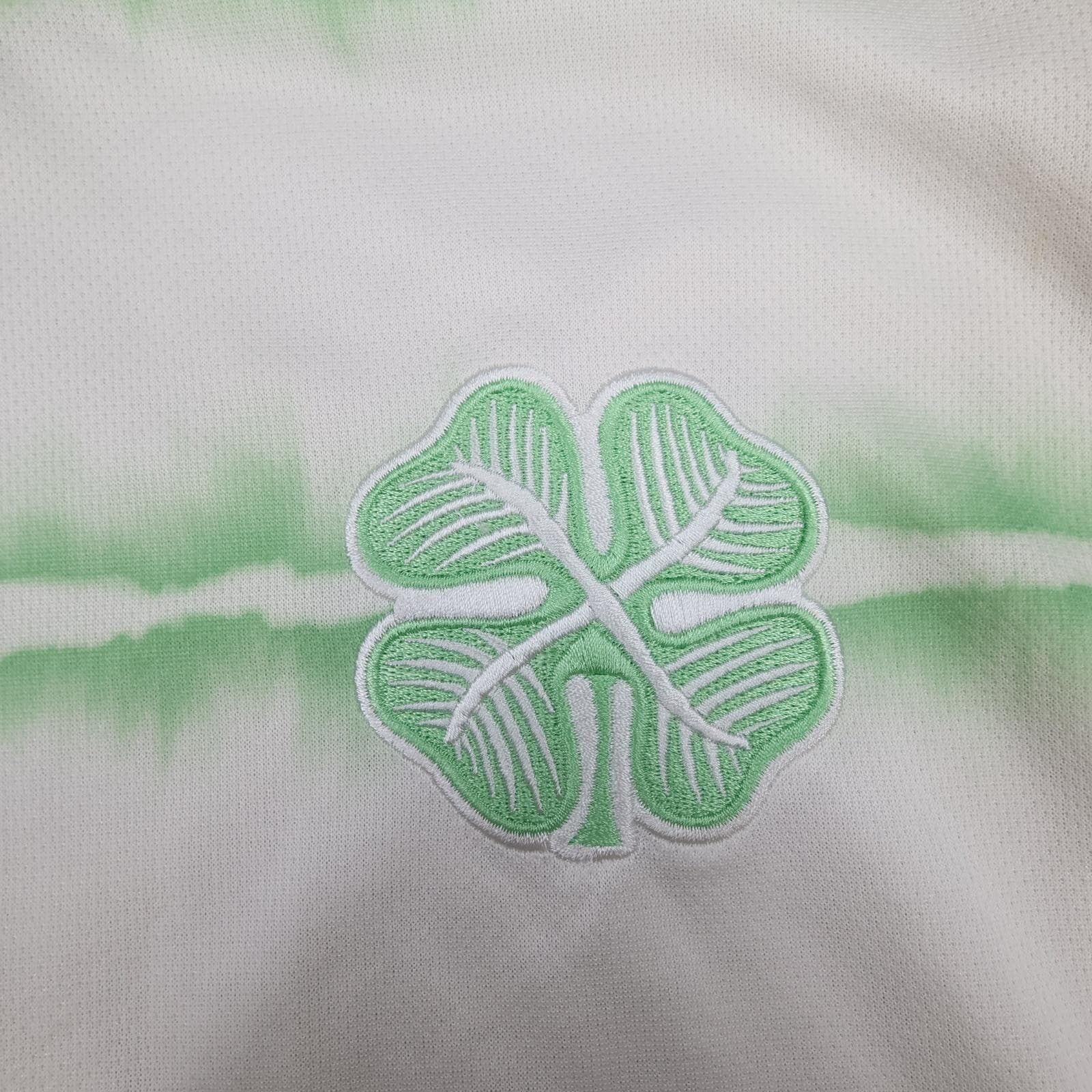 Celtic Shirt Womens Large 16 18 White 3rd Kit 2025 SPFL Football Adidas Jersey photo 4
