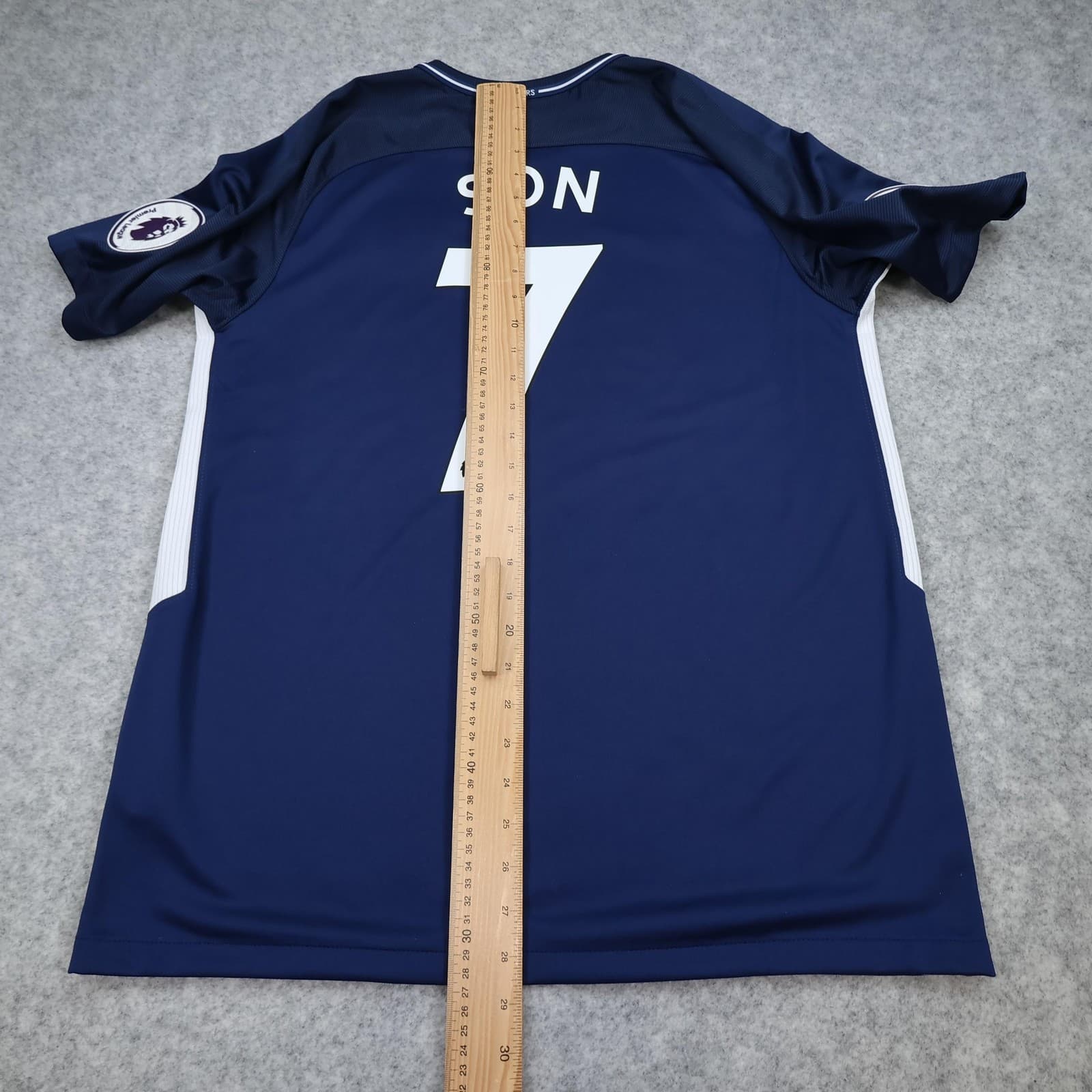 Tottenham Hotspur Shirt Mens Large Away 2017 2018 Football Jersey Nike AIA Son 7 photo 12
