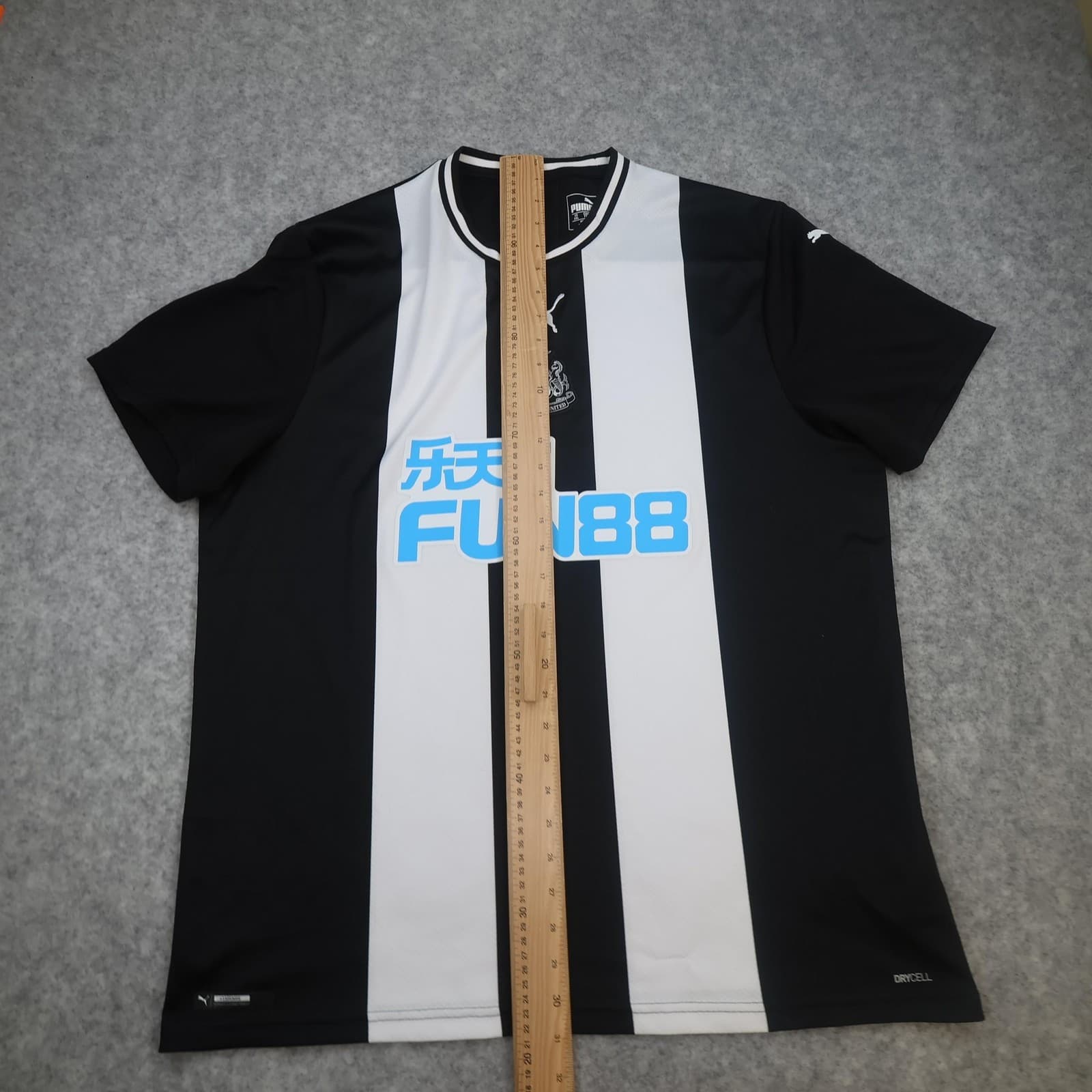Newcastle United Shirt Mens 2XL Black Home 2019 2020 Football Puma FUN88 Jersey photo 11