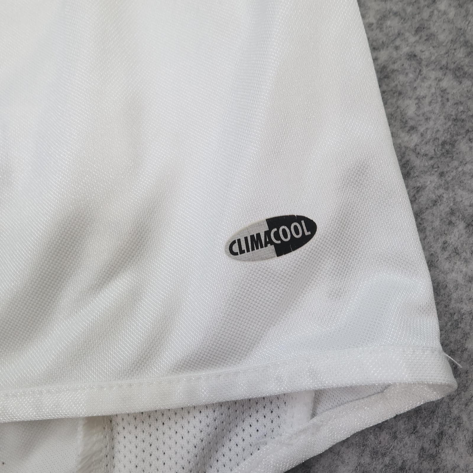 Vintage Real Madrid Shirt Mens Medium White 2004 2005 Football Adidas Zidane 5 photo 13