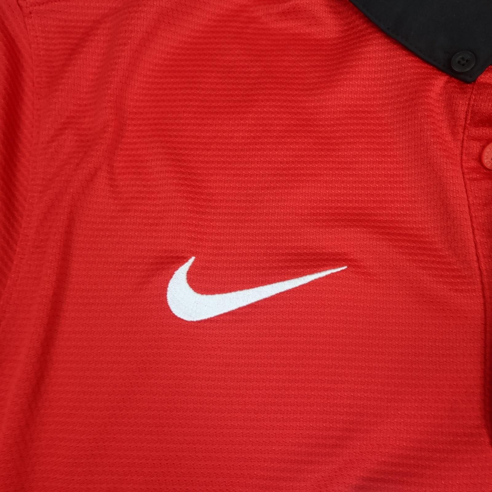 Manchester United Shirt Mens Large Red Home 2013 2014 Football Nike V Persie 20 photo 6